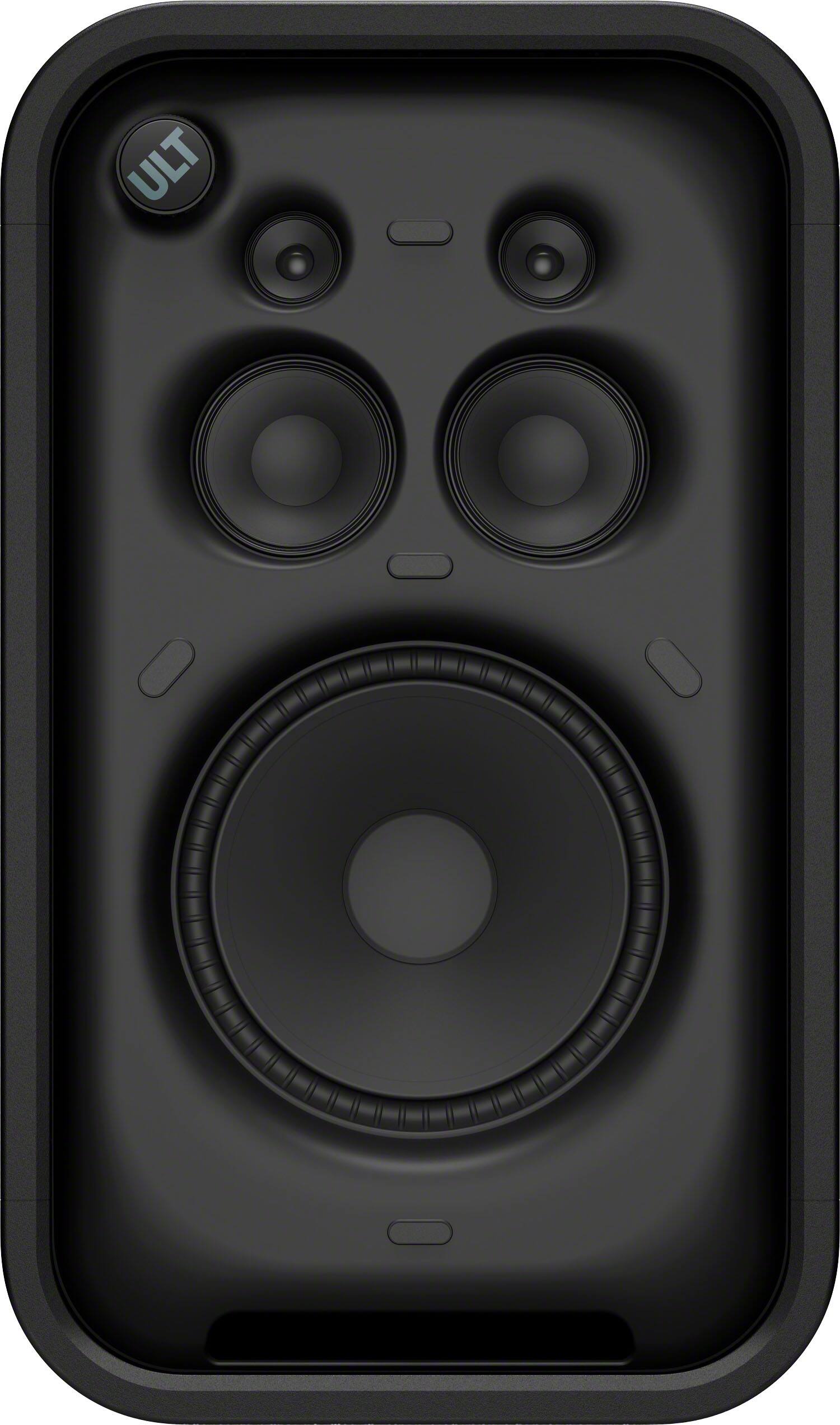 Alt View 2. Sony - ULT TOWER 7 Wireless Party Speaker with XLR/RCA Inputs - Black.