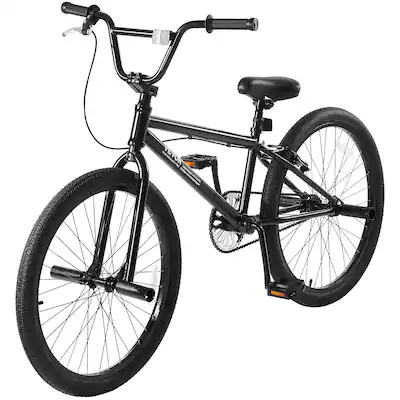 VEVOR BMX Bike, 24 Inch Wheel Freestyle Bike, BMX Race Bike with 4 Pegs, Beginner Level BMX to Advanced Riders Black SS24002 - Best Buy VEVOR BMX Bike, 24 Inch Wheel Freestyle Bike, BMX Race Bike with 4 Pegs, Beginner Level BMX to Advanced Riders Black SS24002 - Best Buy