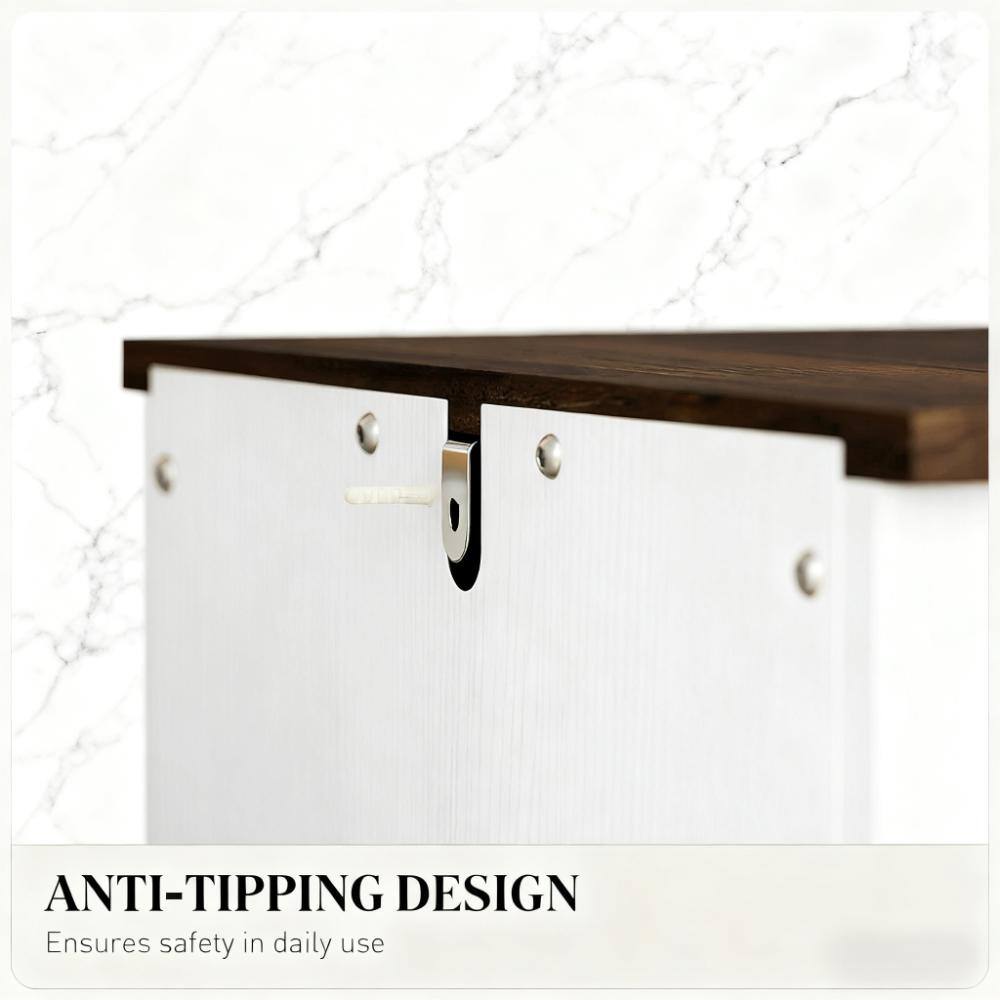 ANTI-TIPPING DESIGN  
Ensures safety in daily use