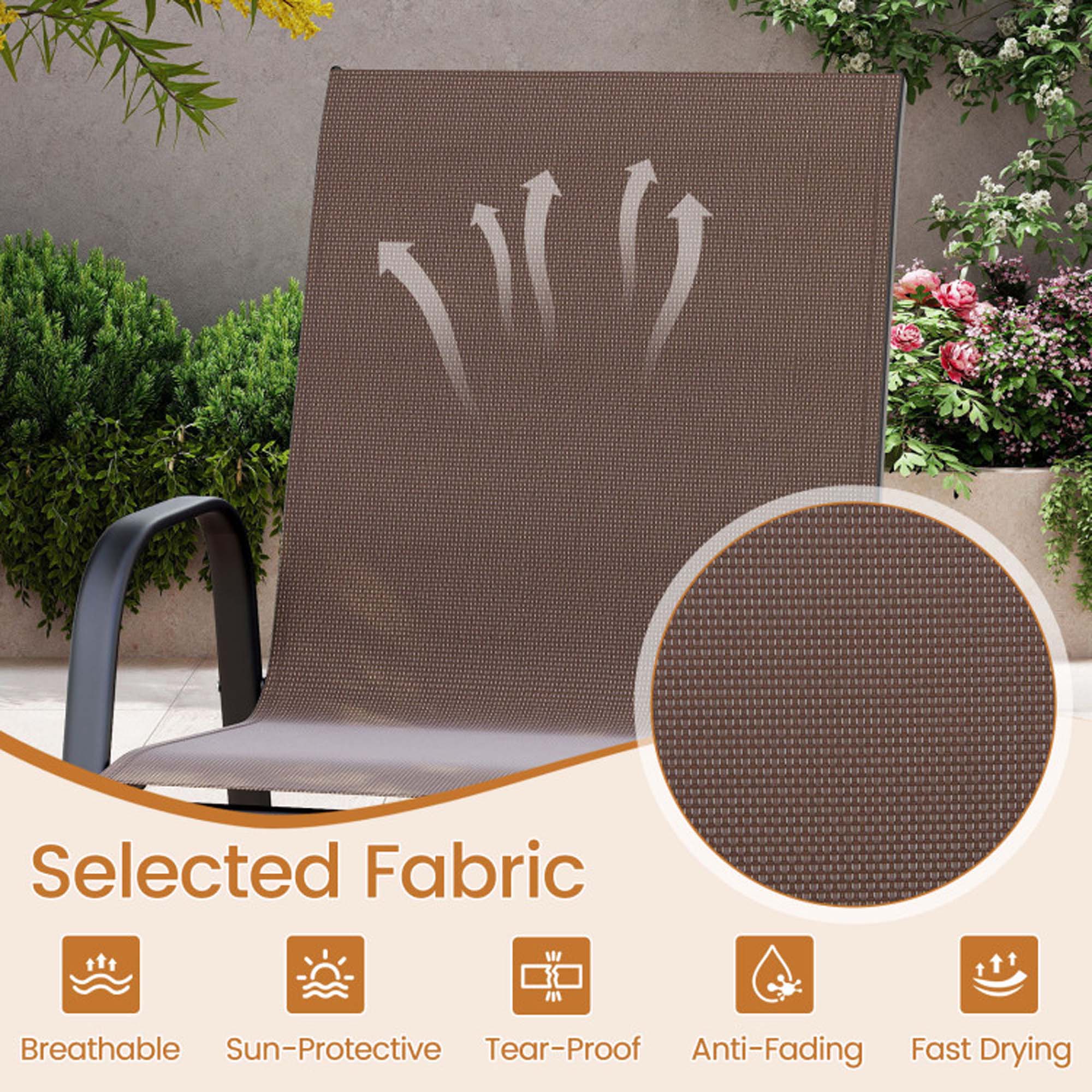 Selected Fabric  
- Breathable  
- Sun-Protective  
- Tear-Proof  
- Anti-Fading  
- Fast Drying