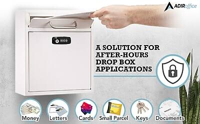 ADIRoffice

A SOLUTION FOR AFTER-HOURS DROP BOX APPLICATIONS

Money
Letters
Cards
Small Parcel
Keys
Documents