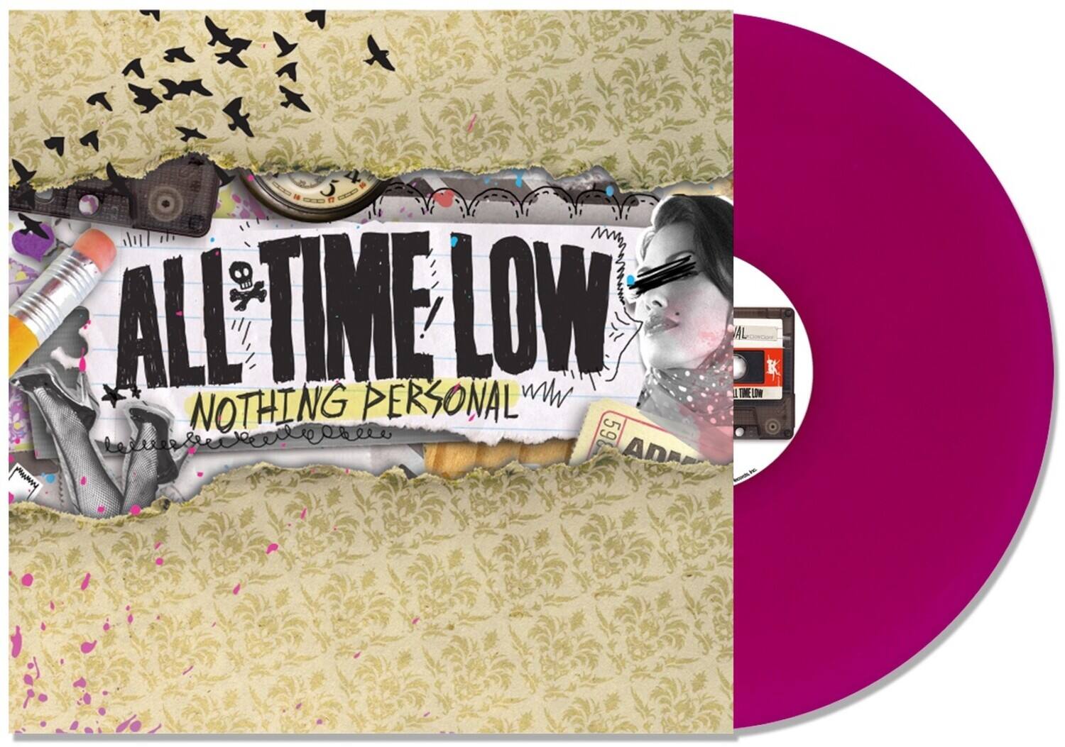 All Time Low - Nothing Personal (Neon Purple)   - VINYL LP