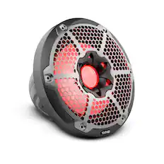 Front. DS18 Audio - NXL 10" Subwoofer with RGB LED Lights, 300W RMS Single 4-Ohm.
