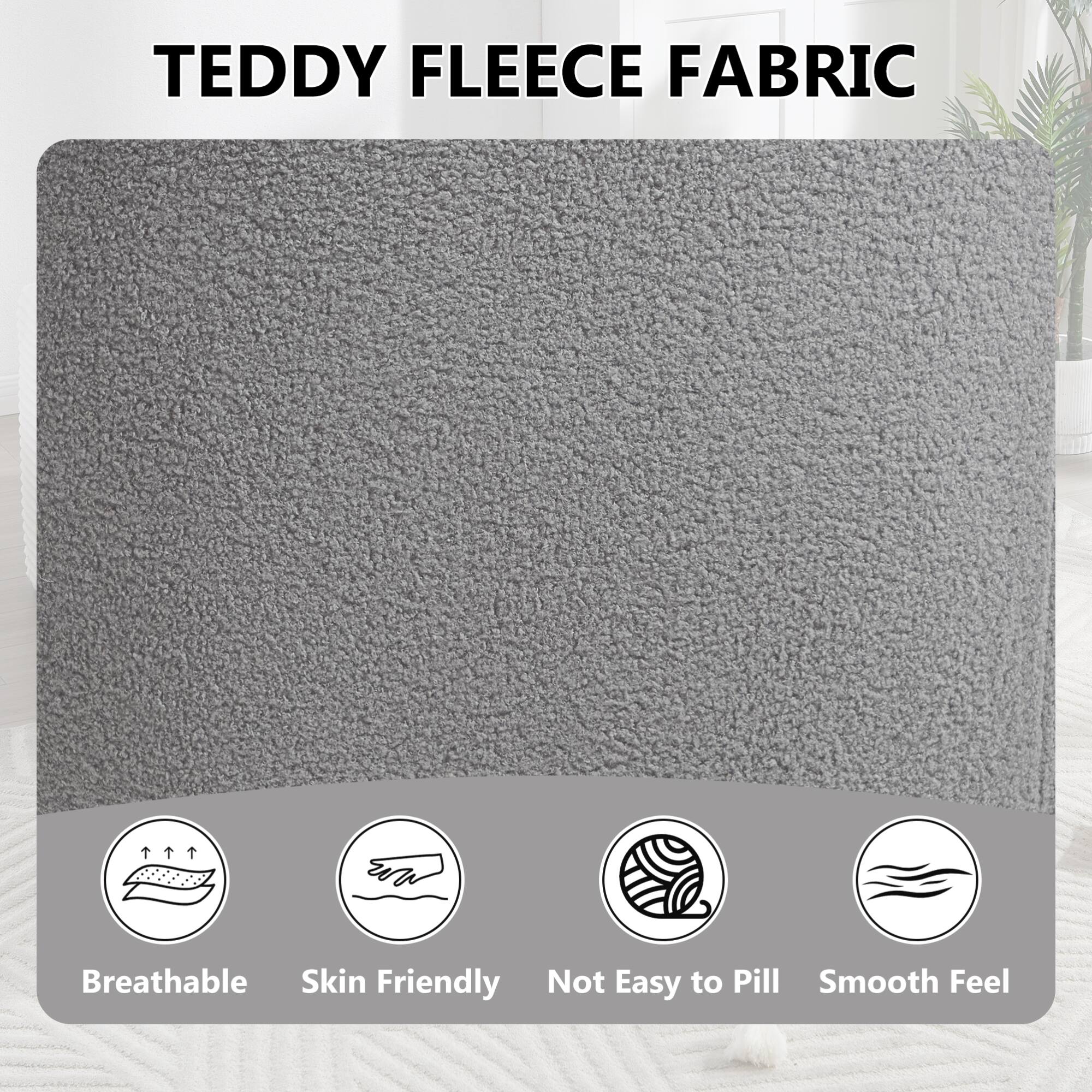 TEDDY FLEECE FABRIC

- Breathable
- Skin Friendly
- Not Easy to Pill
- Smooth Feel