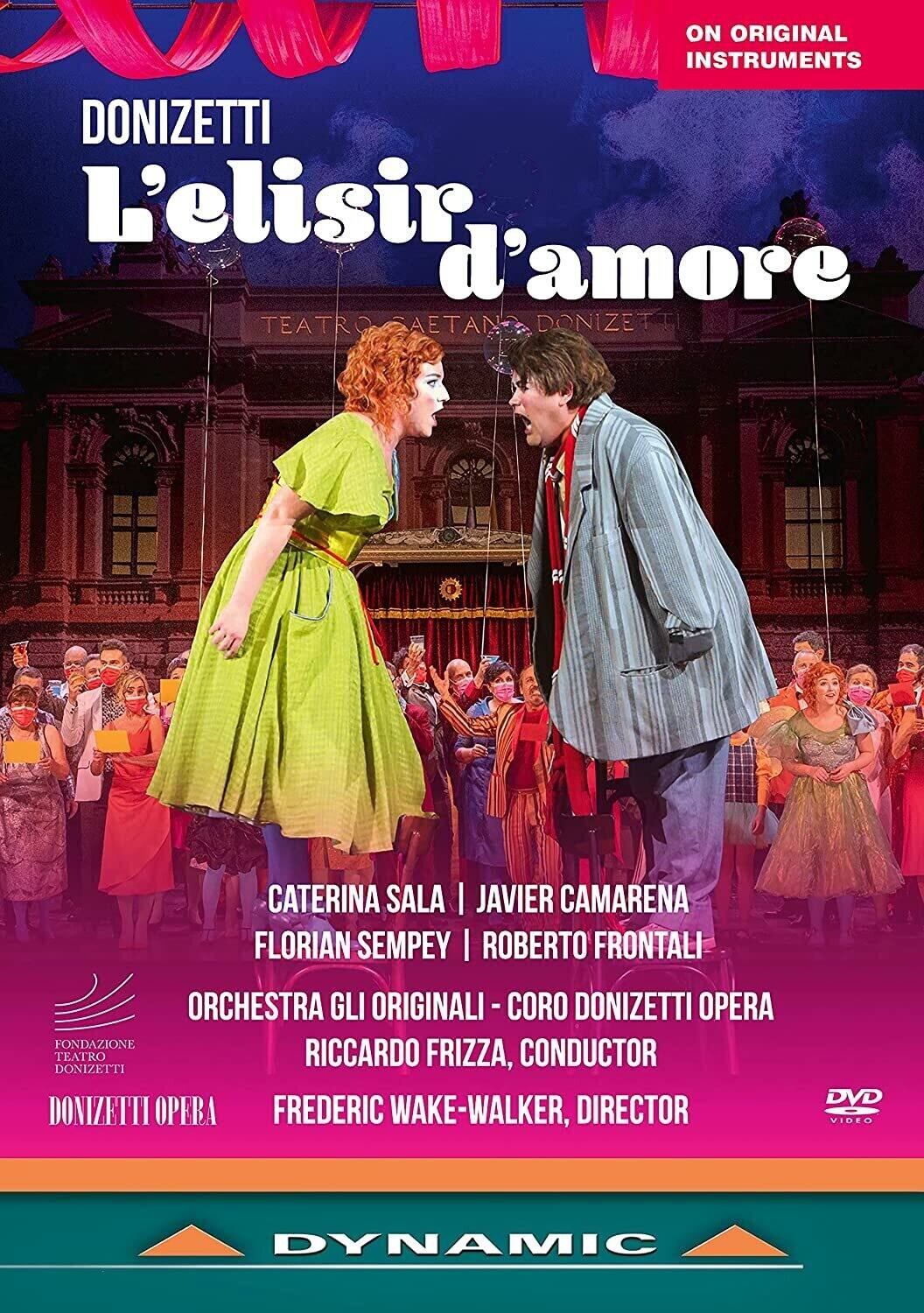 Front. Roberto Frontali - L'Elisir d'amore   - DVD.