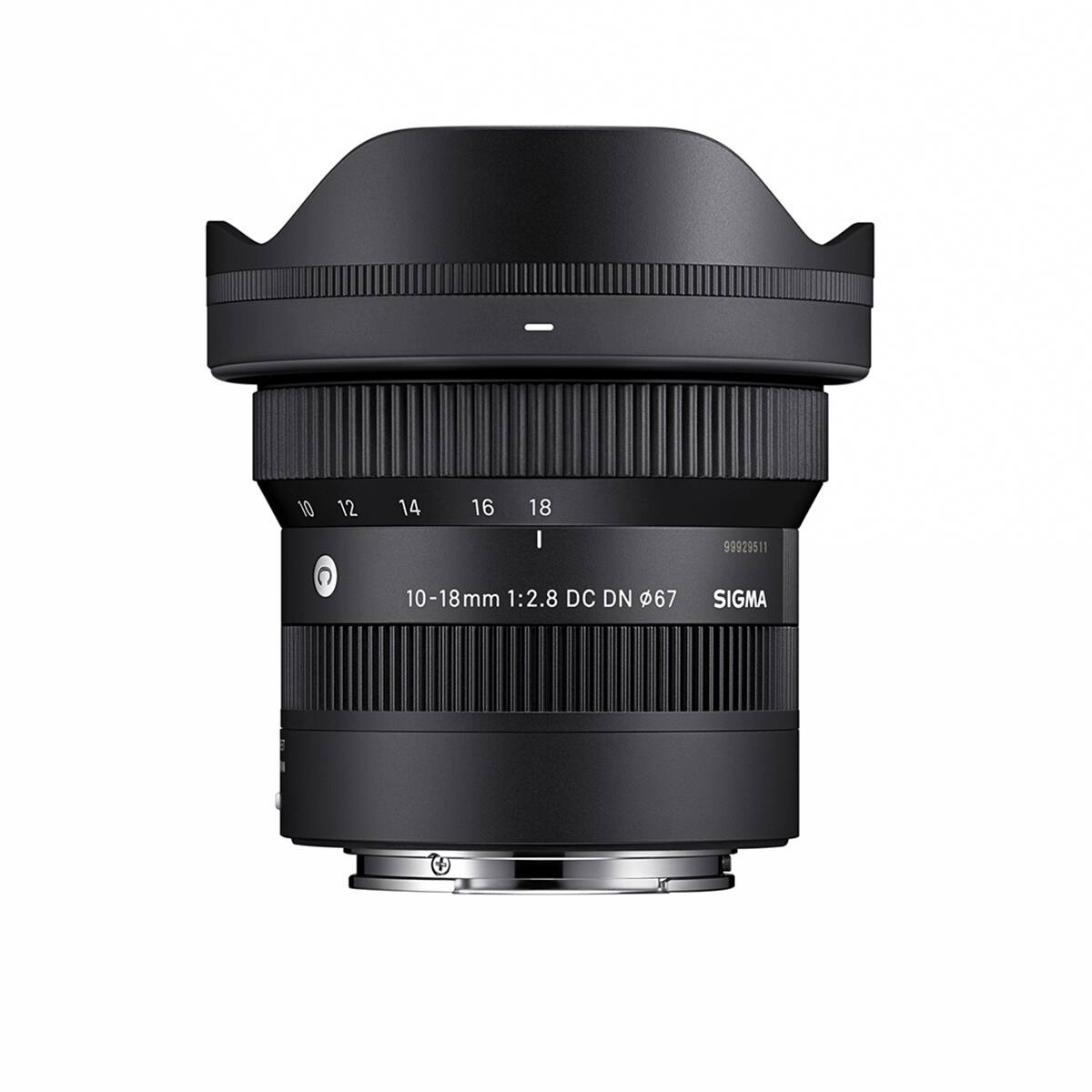 Sigma 10 18mm f/2.8 DC DN Contemporary Lens Base, Canon RF Black
