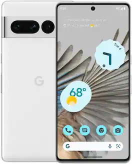 Google - Refurbished Excellent - Pixel 7 Pro GE2AE (Fully Unlocked) 512GB - Snow