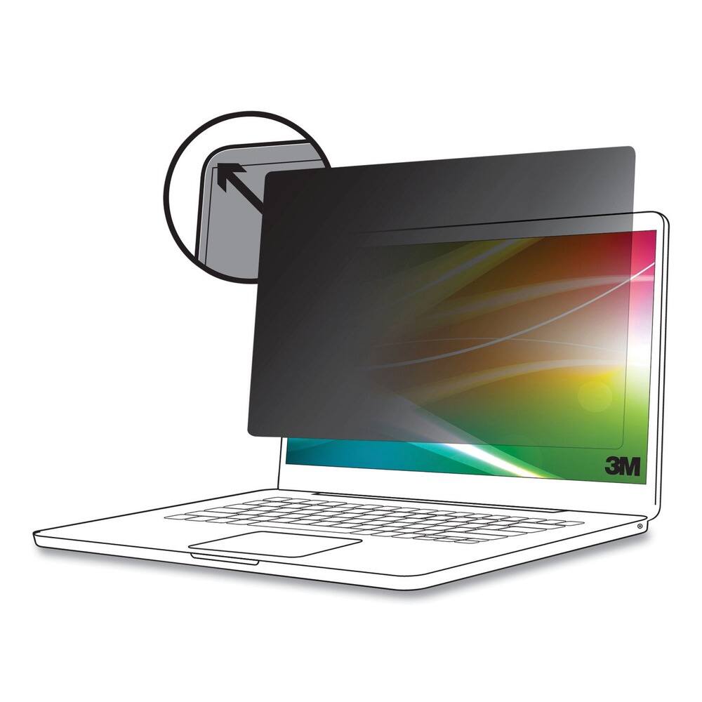 Angle. 3M - BPTMS002 2-IN-1 Bright Screen Privacy Filter for 13 in. - false.