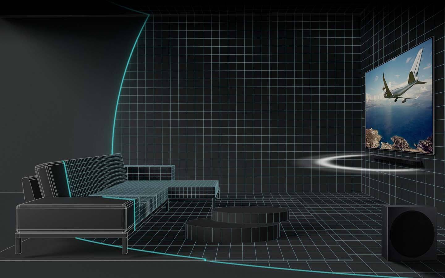 Alt View 17. Samsung - HW-Q930B/ZA 9.1.4ch Soundbar with Wireless Dolby Atmos / DTS:X and Rear Speakers - Black.