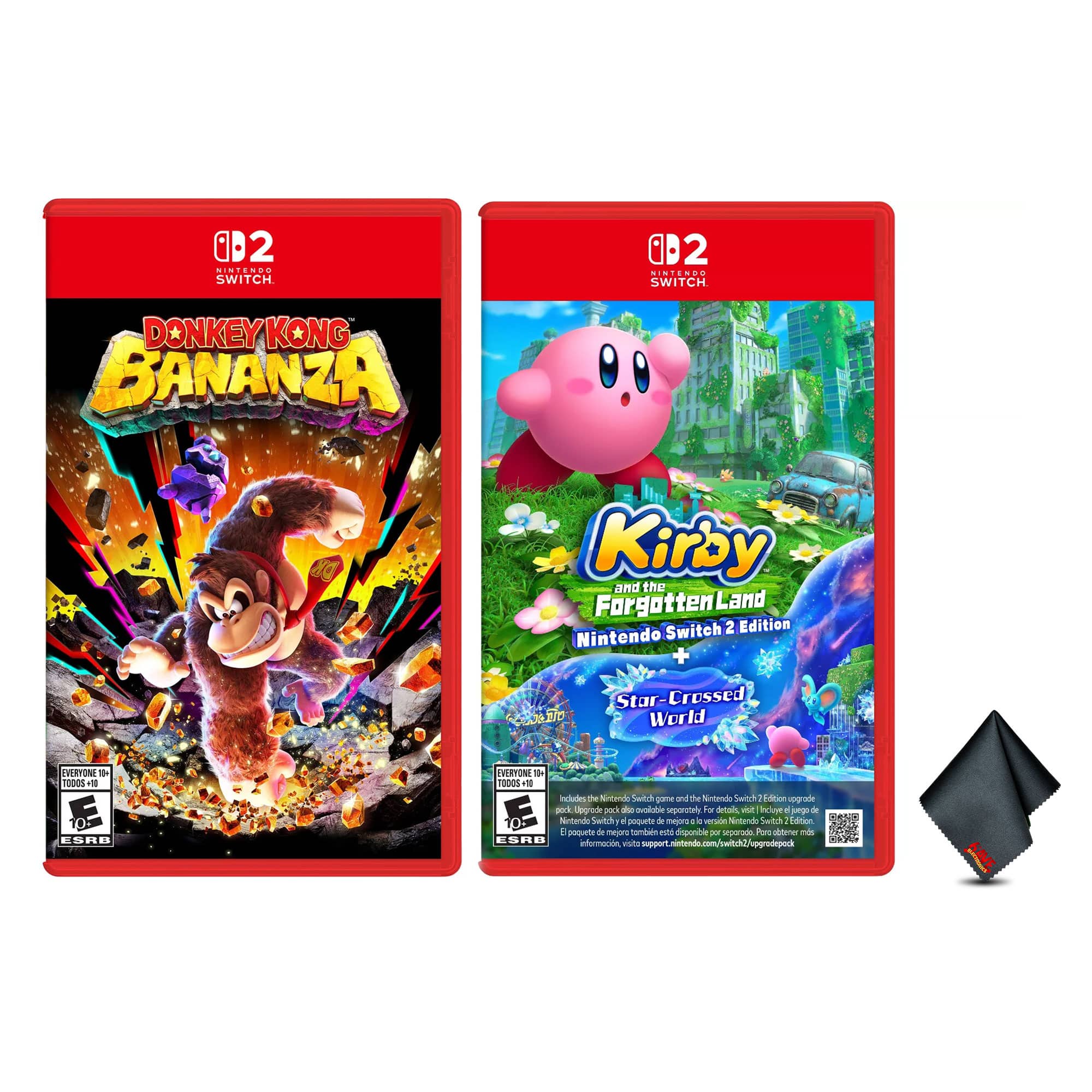 Donkey Kong Bananza, Kirby and the Forgotten Land Nintendo