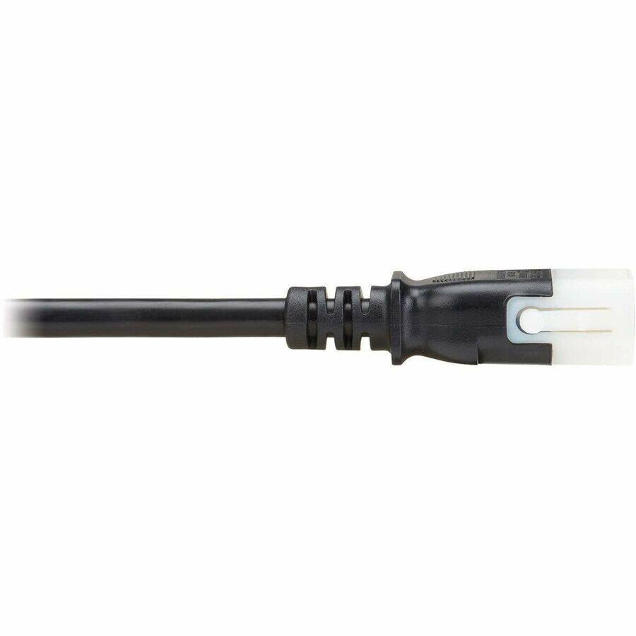 Alt View 4. Tripp Lite - Eaton Tripp Lite Series PDU Power Cord, C13 to P-Lock C14 - Heavy-Duty, 15A, 250V, 14 AWG, 6 ft. (1.8 m), Black - For - Black.