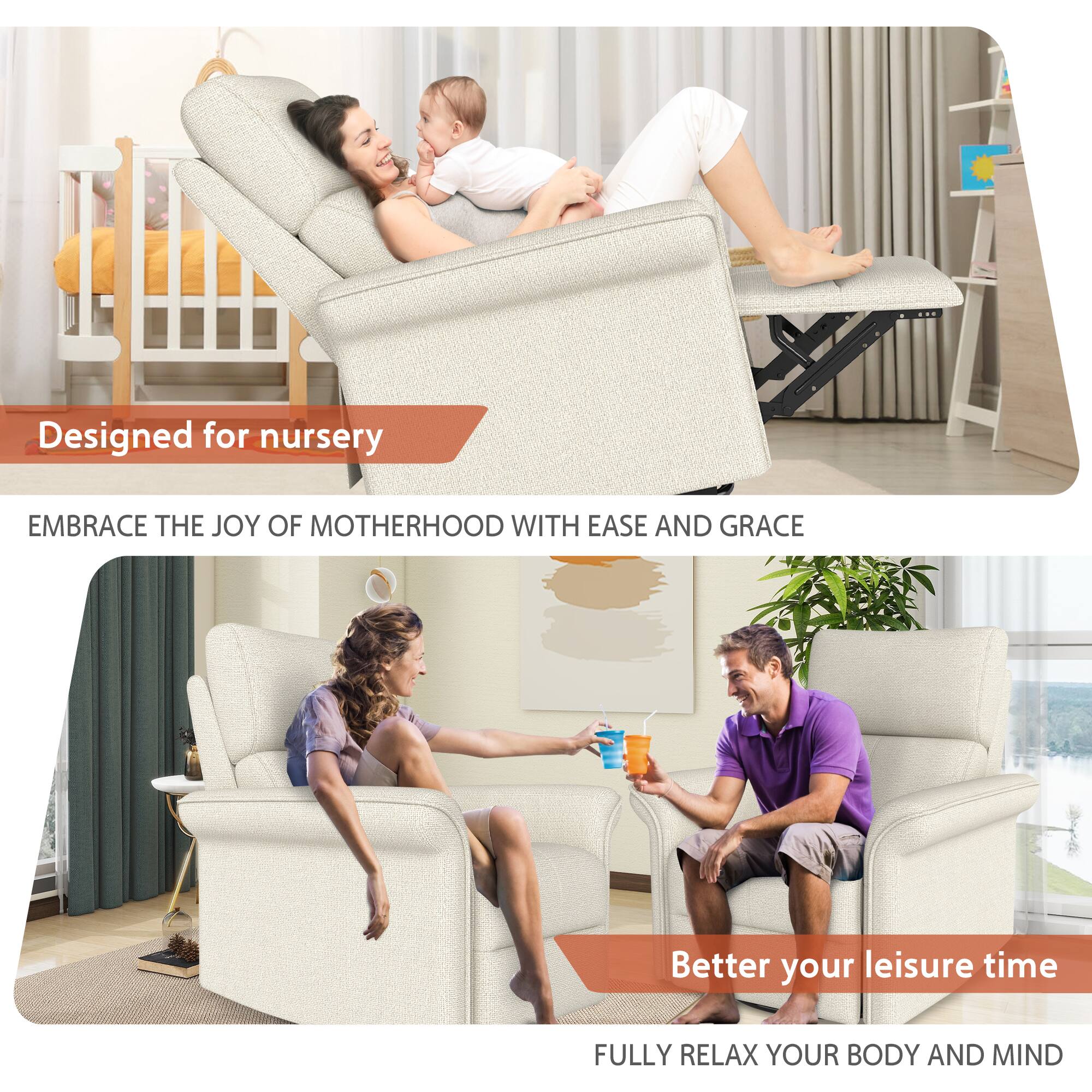 Designed for nursery

EMBRACE THE JOY OF MOTHERHOOD WITH EASE AND GRACE

Better your leisure time

FULLY RELAX YOUR BODY AND MIND