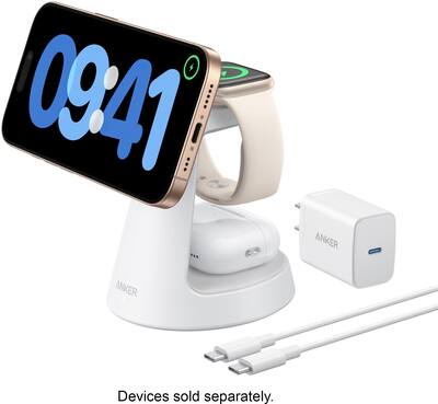 Anker MagGo 15W Wireless Charging Station (3 in 1 Stand) for