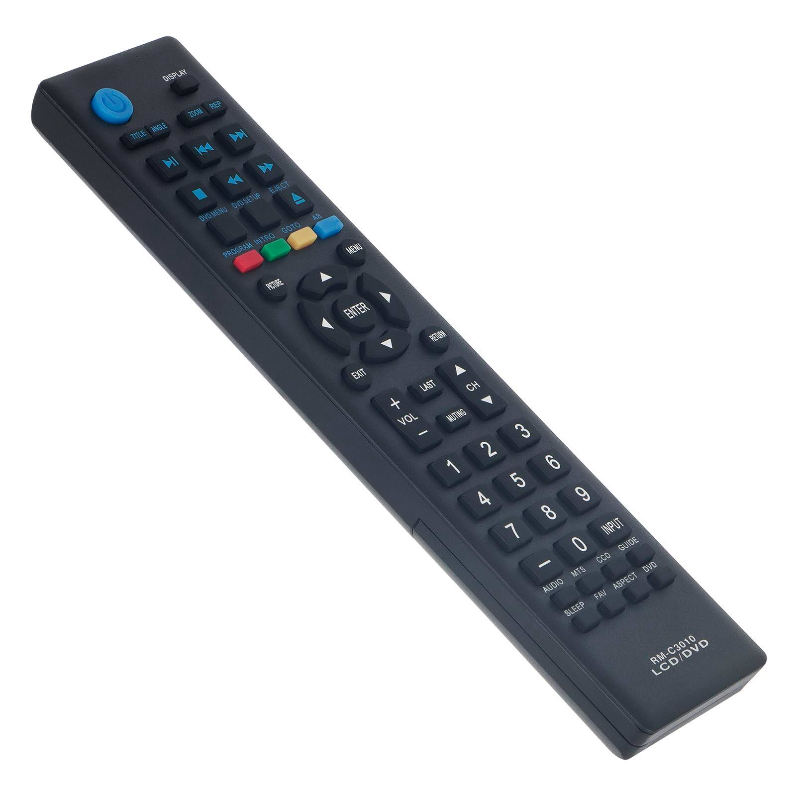 DSPLM TEP 200% A TITLE M H4 MI 44 EJECT DIDSETUR DYDMENO 4 GO70 INTRO PROGRAM PCTRE NESU ENTER VETAN EXT LAST CH + VOL MLTNG - 3 2 1 6 5 4 9 8 7 INPUT O QUIDE - ccO MTS DVD AUDIO ASPECT FAM SLEEP RM-C3010