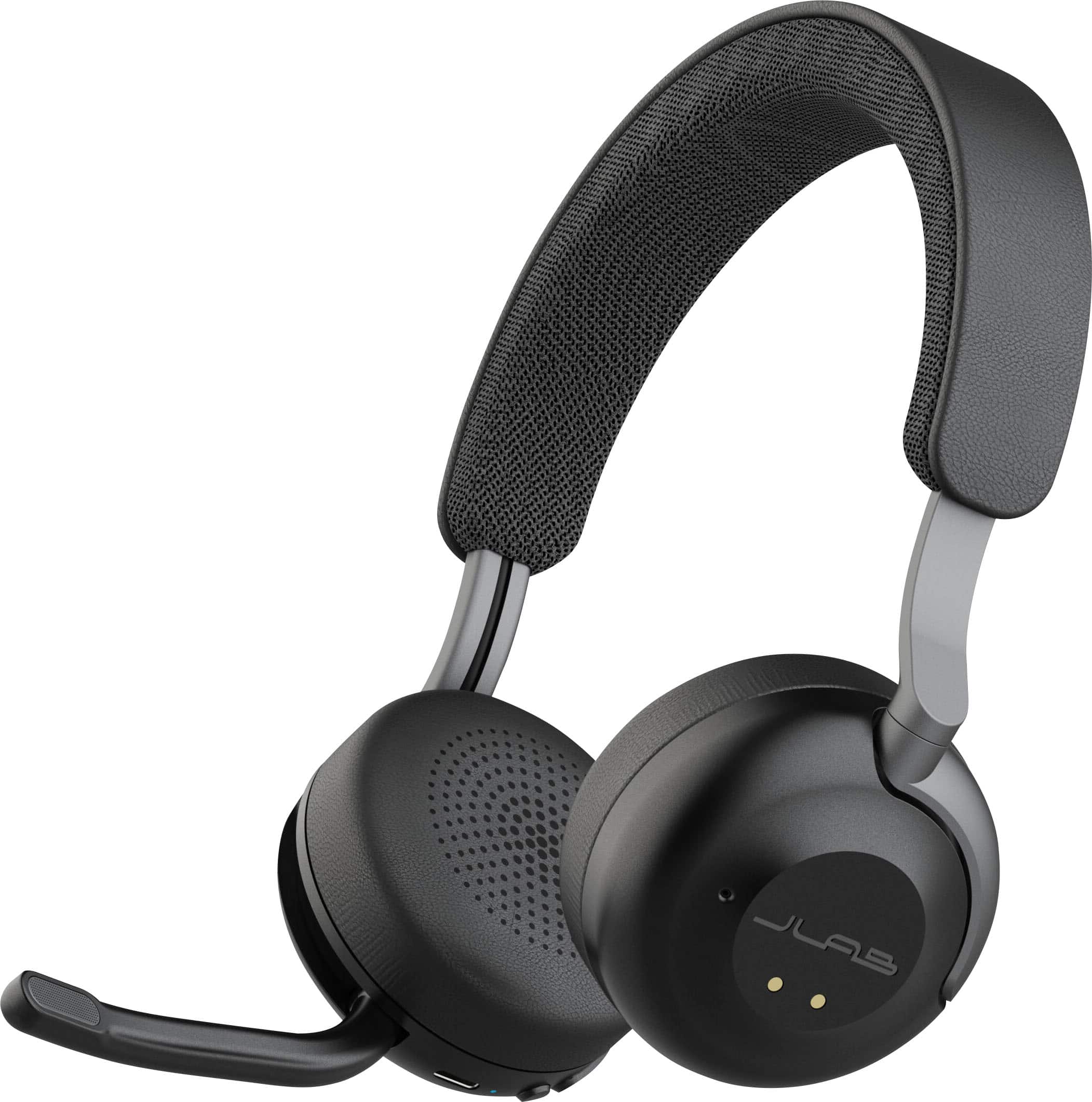 Alt View 10. JLab - Epic Work ANC Wireless On-Ear Headset - Graphite.