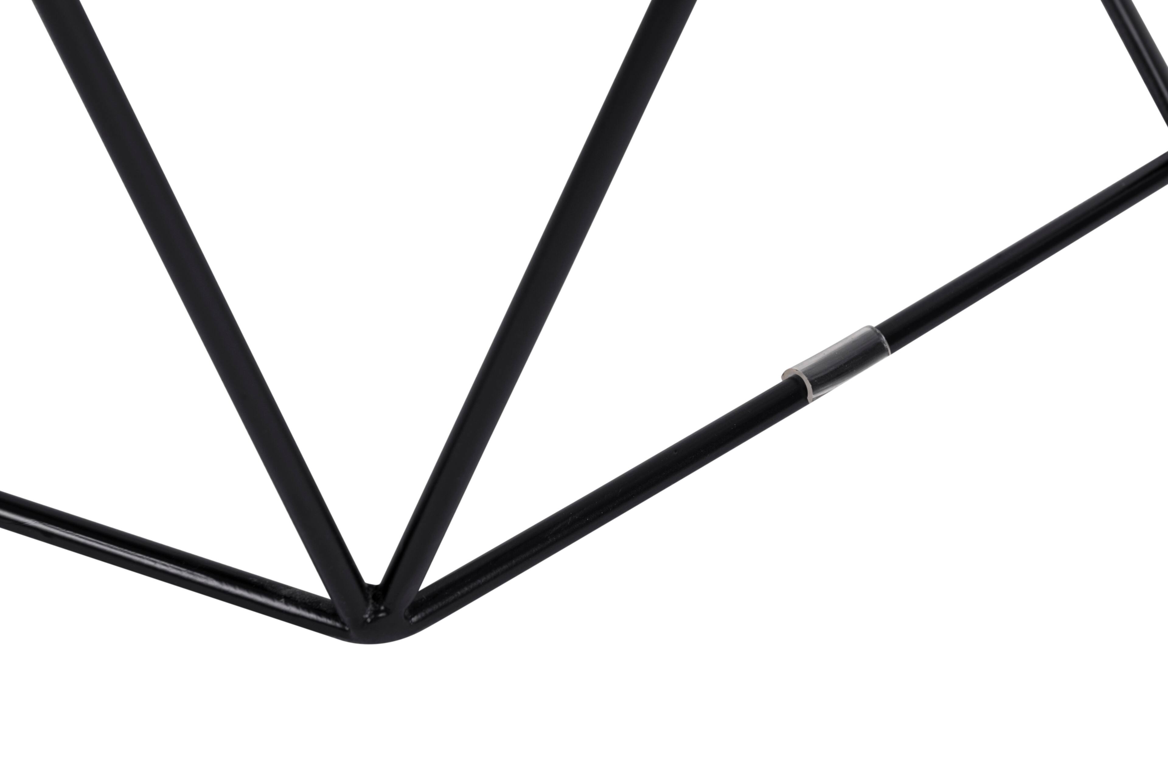 Alt View 1. Adore Decor - Adore Decor Element Geometric Side Table, Black - Black.