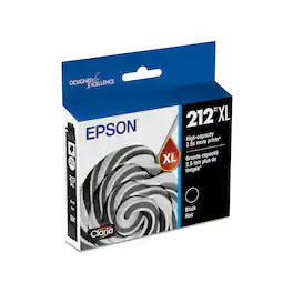 Epson - 212 Claria Ink High Capacity Cartridge (T212XL120-S) - Black