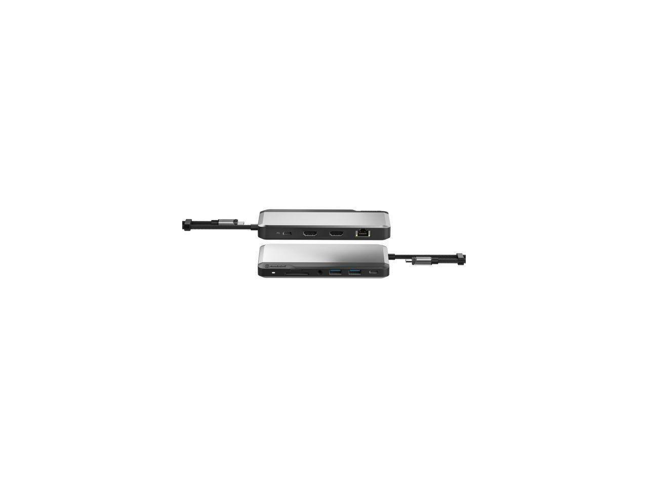 Alt View 1. Alogic - Alogic USB-C Dual Display Dock MX2 Lite HDMI Edition U1CSHSGR.