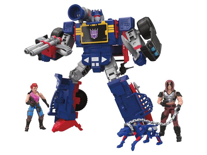 Decepticon Soundwave Dreadnok Thunder Machine Figure Set | G.I.