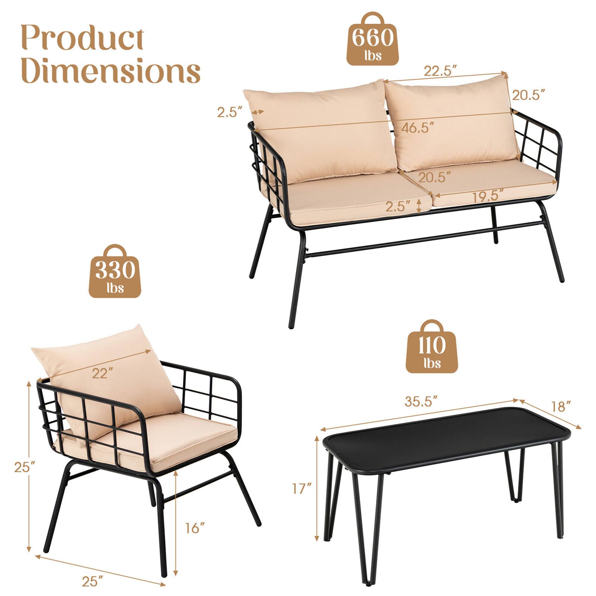 Product Dimensions: 2.5" 2.5" 22.5" 46.5" 20.5" 20.5" 19.5" 330 lbs 22" 110 lbs 35.5" 18" 25" 16" 25" 660 lbs