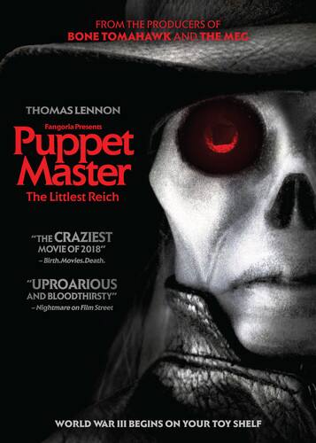 Front. Puppet Master: The Littlest Reich   - DVD.