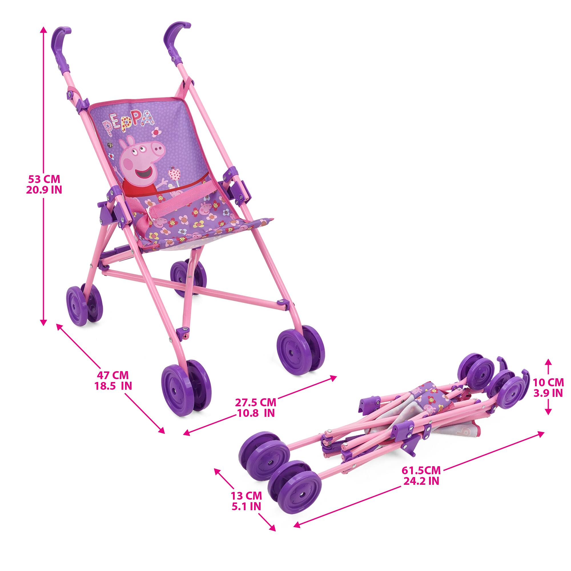 PEPPA 53 CM 20.9 IN  
47 CM 18.5 IN  
27.5 CM 10.8 IN  
10 CM 3.9 IN  
13 CM 5.1 IN  
61.5 CM 24.2 IN