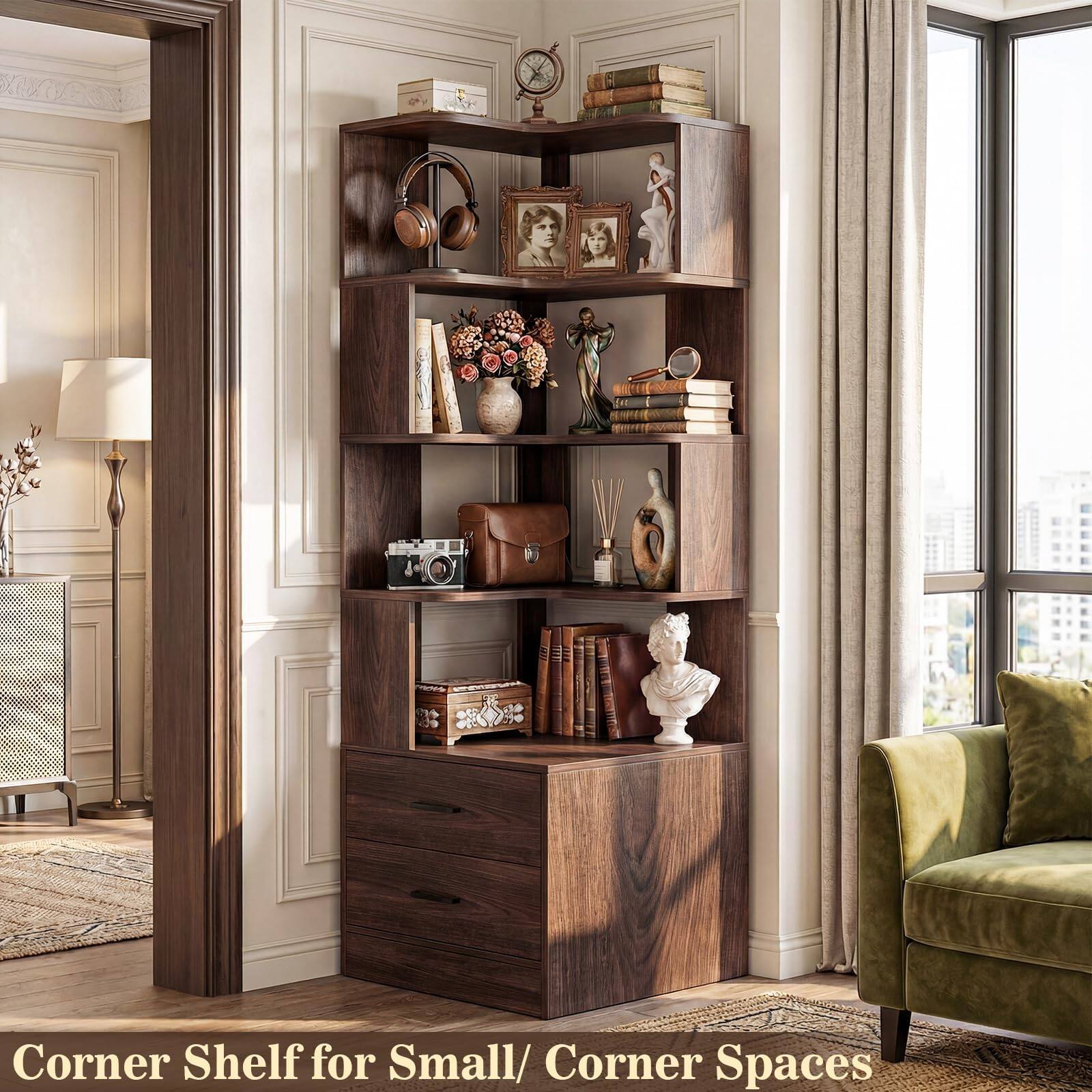 Corner Shelf for Small/ Corner Spaces