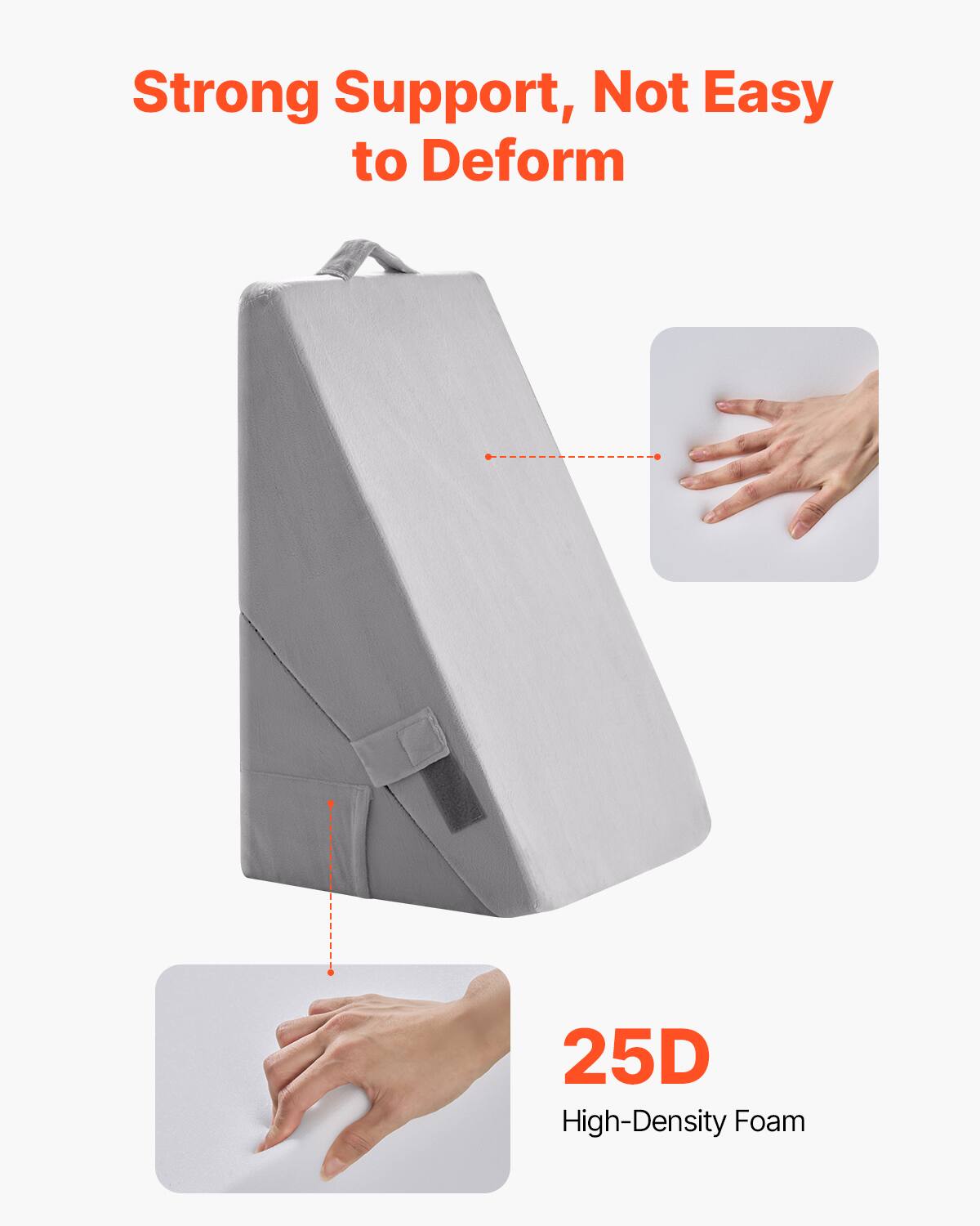 Strong Support, Not Easy to Deform

25D High-Density Foam