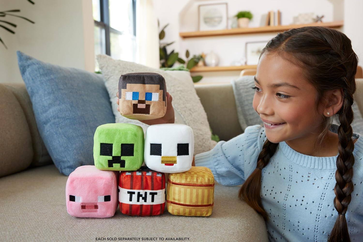 Each sold separately subject to availability.