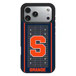 Keyscaper - NCAA - Syracuse Orange Personalized Bump Case with 8.2ft Drop Protection - 15 - Multicolor