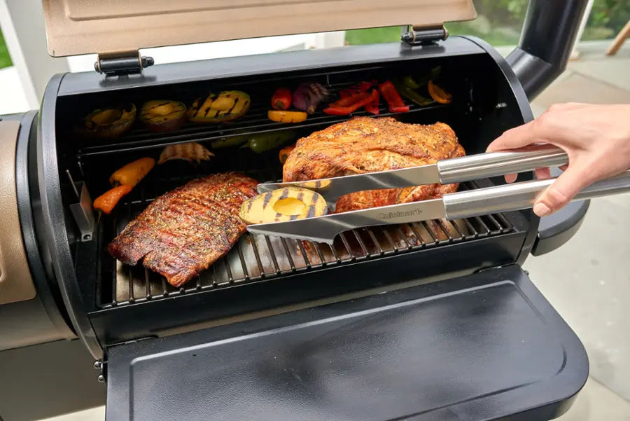 Alt View 20. Cuisinart - 20-Piece Deluxe Stainless-Steel Grill Tool Set - Stainless Steel.