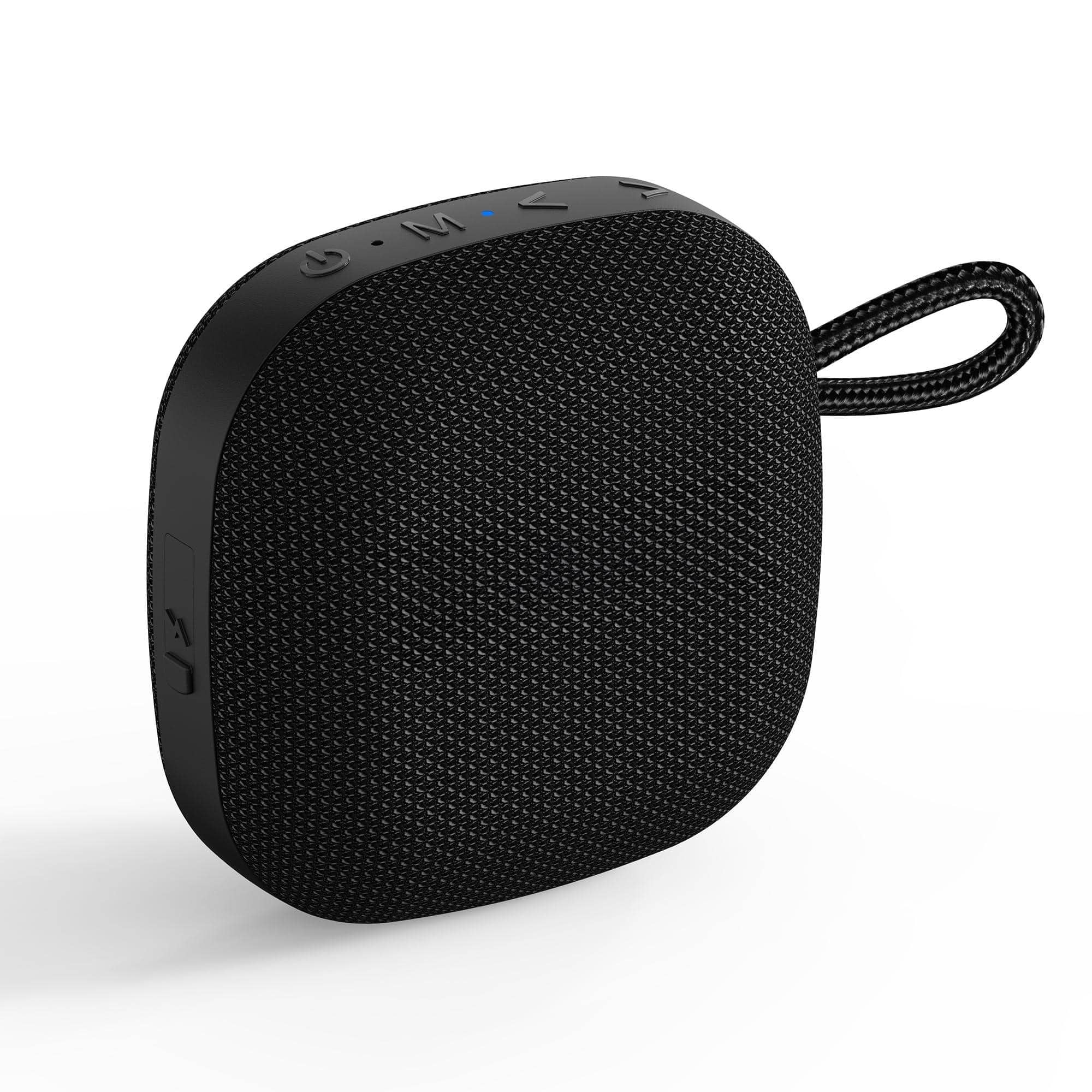 Cozy Serene - Portable Speakers Wireless Ipx7 Waterproof Mini Playtime Loud Stereo Sound Tws Built-in Microphone Small Size Portable - Black