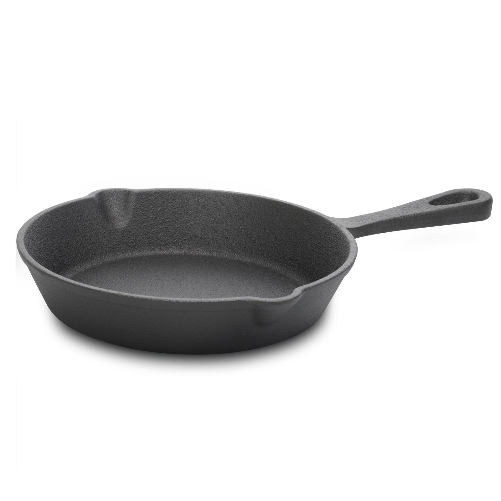 Alt View 5. Gibson - Gibson General Store Addlestone 3 Piece Preseasoned Cast Iron Skillet Set - Black.