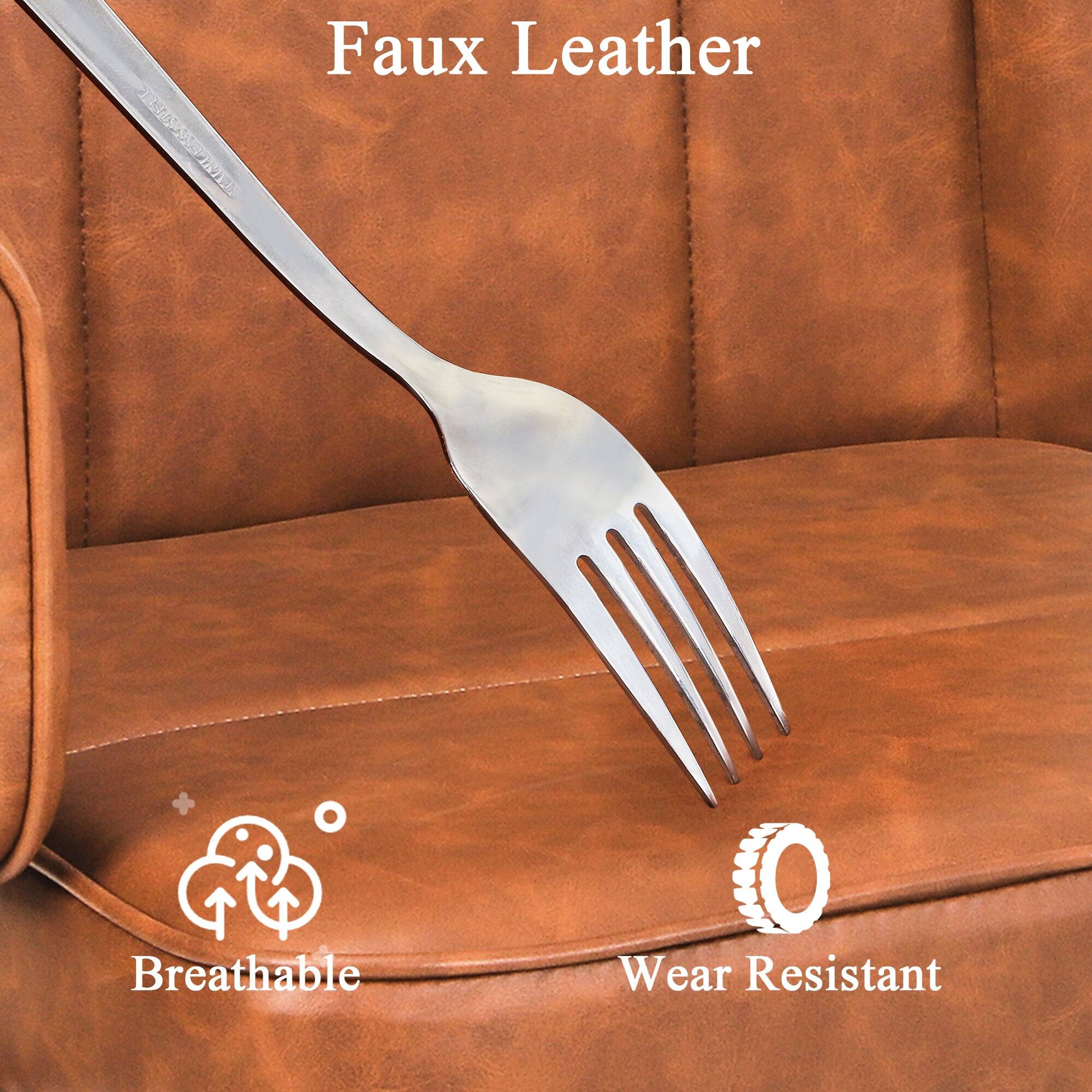 Faux Leather  
Breathable  
Wear Resistant