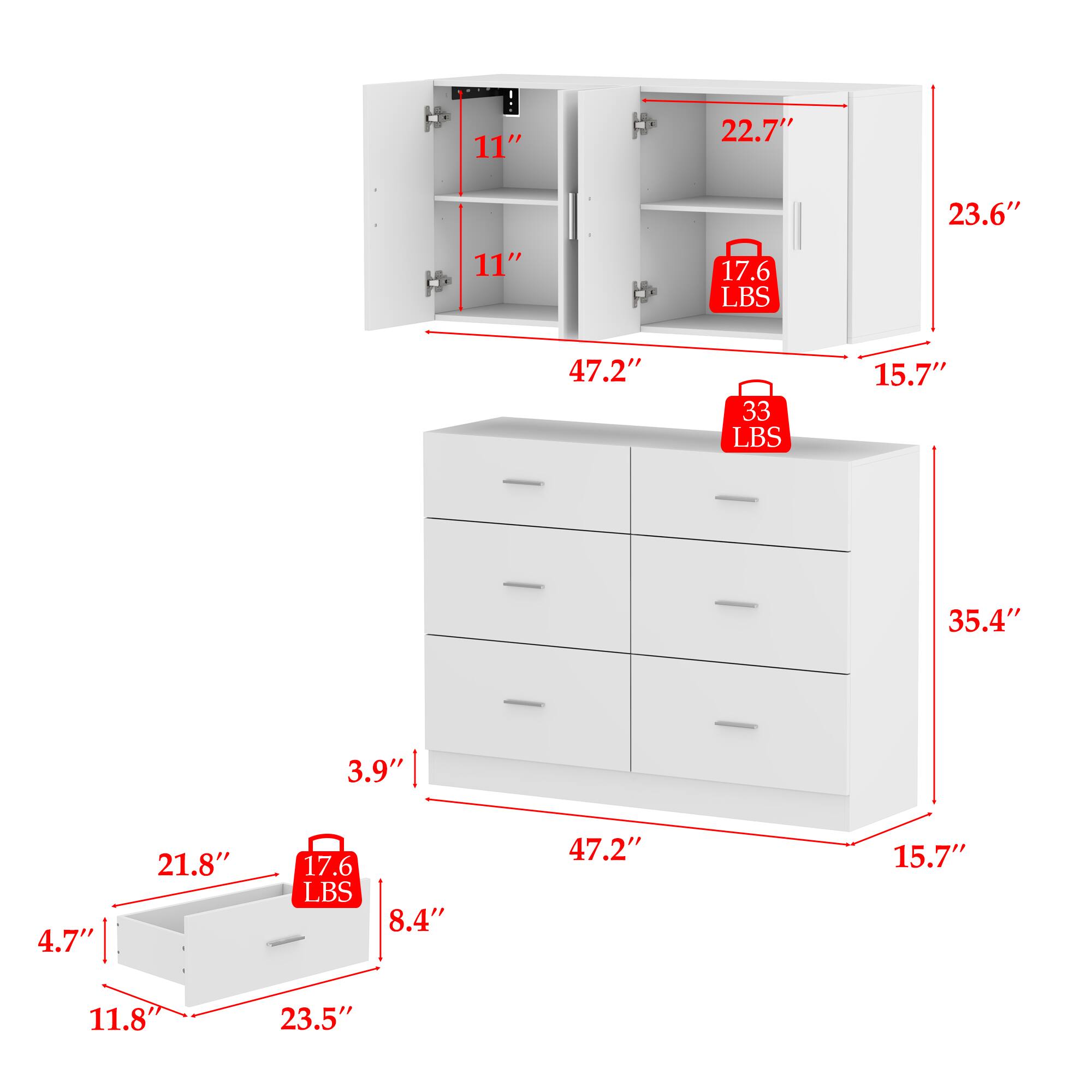 - 11"
- 11"
- 22.7"
- 17.6 LBS
- 23.6"
- 47.2"
- 33 LBS
- 15.7"
- 35.4"
- 3.9"
- 4.7"
- 21.8"
- 17.6 LBS
- 8.4"
- 47.2"
- 15.7"
- 11.8"
- 23.5"