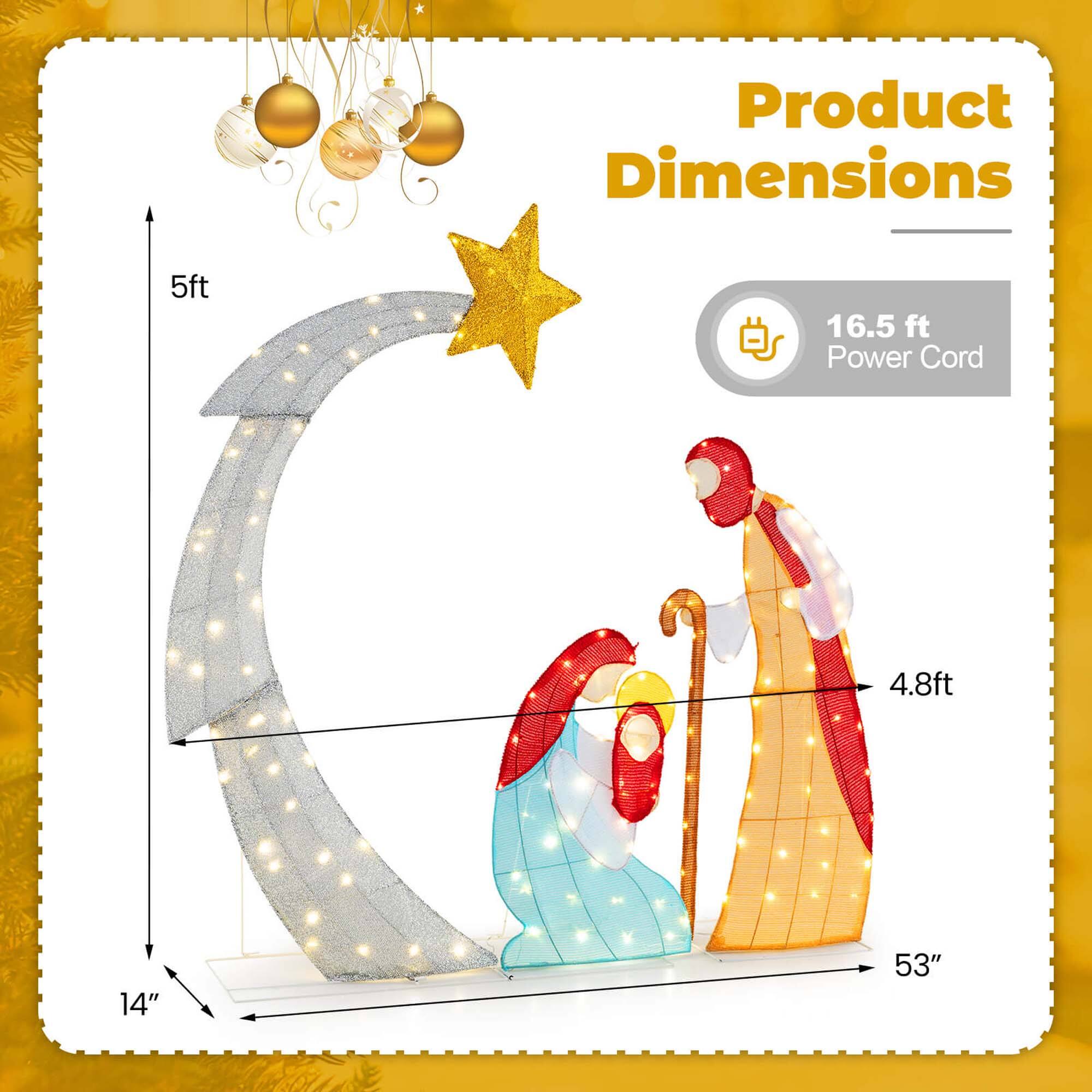 Product Dimensions

- 5ft
- 14"
- 4.8ft
- 53"
- 16.5ft Power Cord