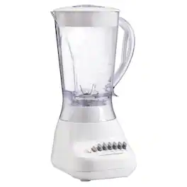 Hamilton Beach - Metal/Plastic Blender 56 oz 10 speed - White