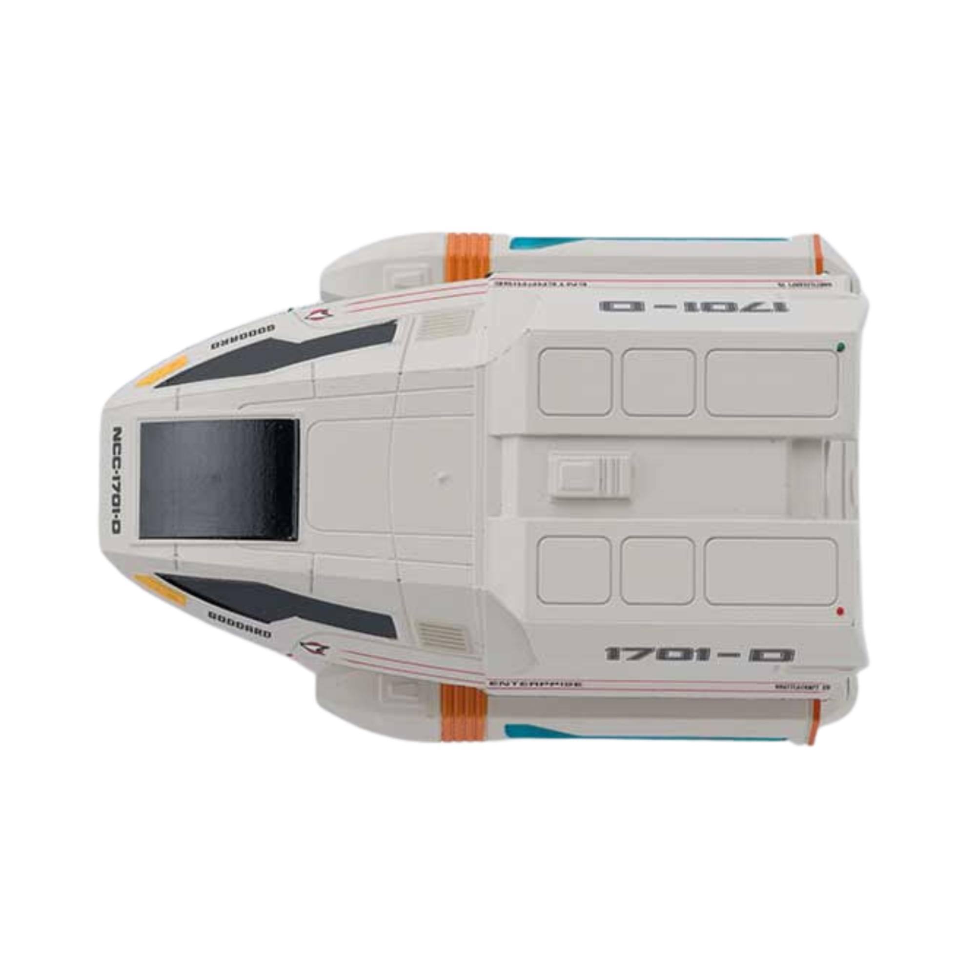 NCC-1701-D  
U.S.S. ENTERPRISE  
GODDARD  
SYNTHETIC  
0-104  
1701-D