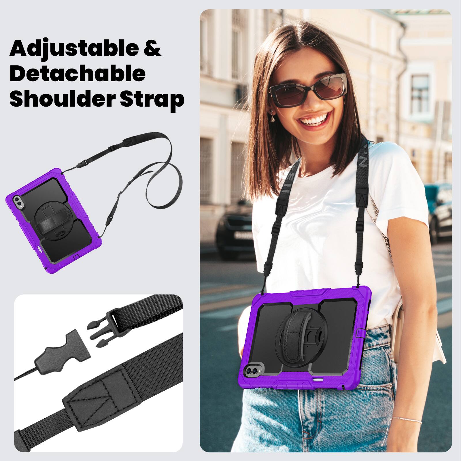 Adjustable & Detachable Shoulder Strap
