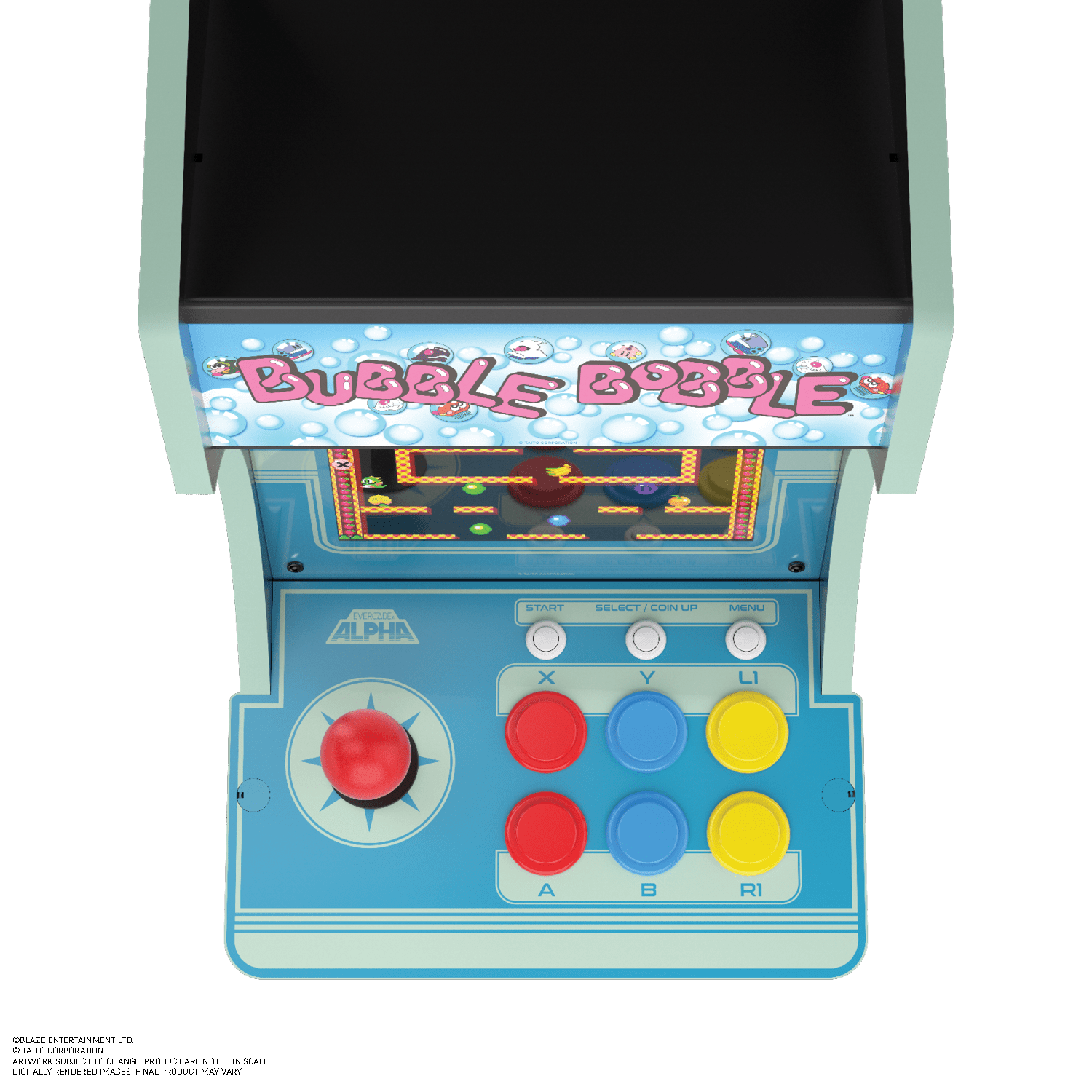 BUBBLE BOBBLE  
- NERNE ALPHA START SELECT COIN  
MEINALA X Y L1 A R1