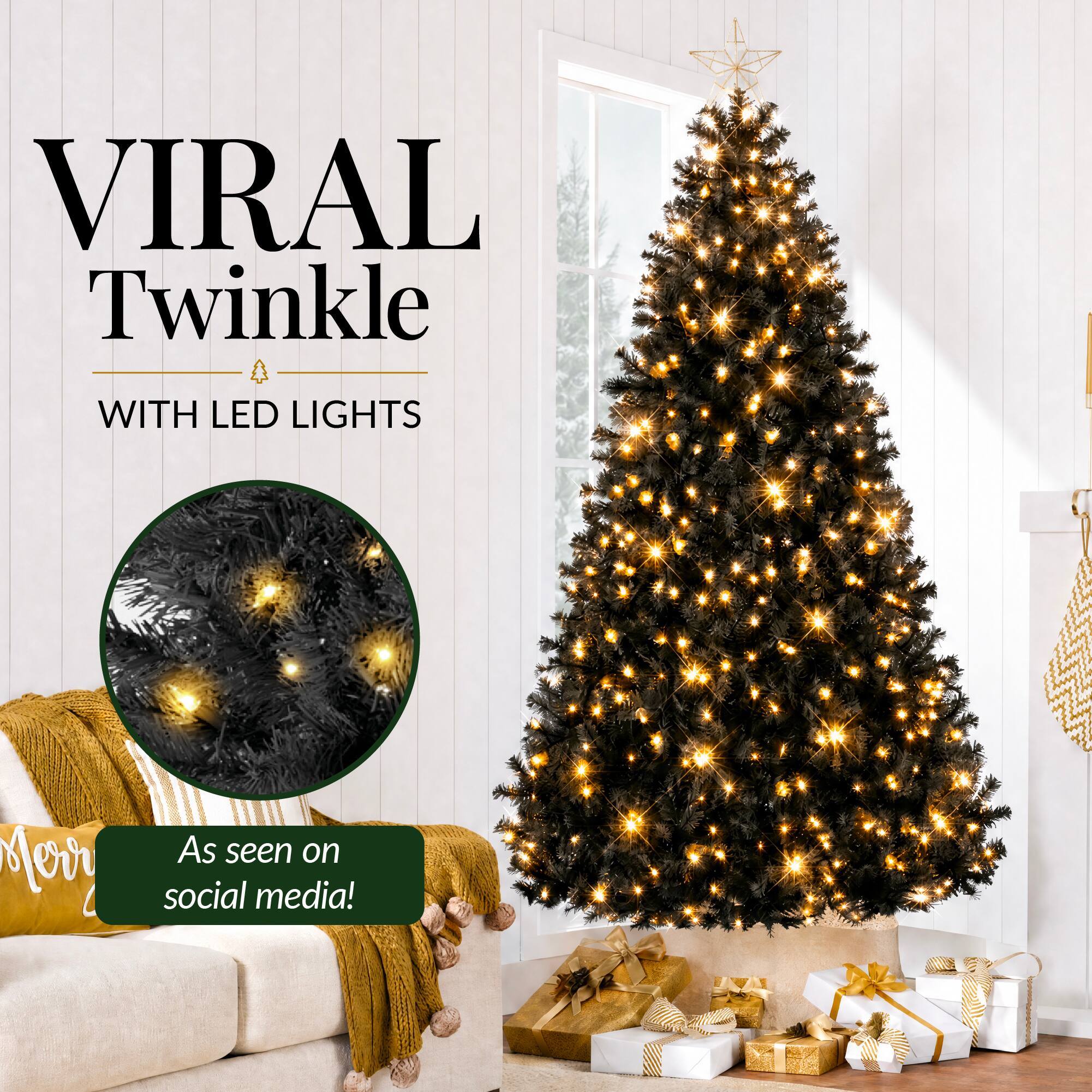 VIRAL Twinkle  
WITH LED LIGHTS  
Merry  
As seen on social media!