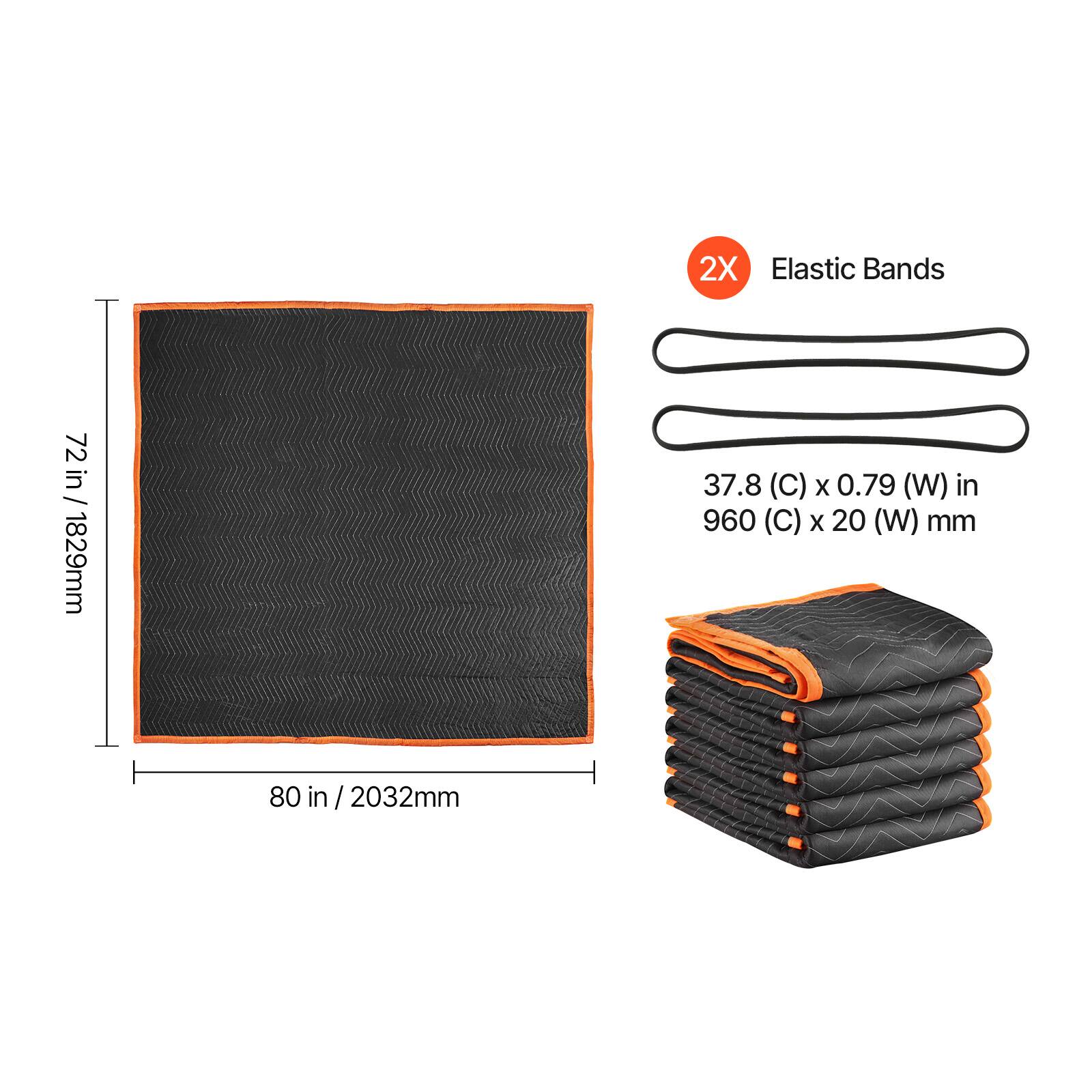 2X Elastic Bands in 72in / 1829mm x 37.8 (C) x 0.79 (W) in / 960 (C) x 20 (W) mm
