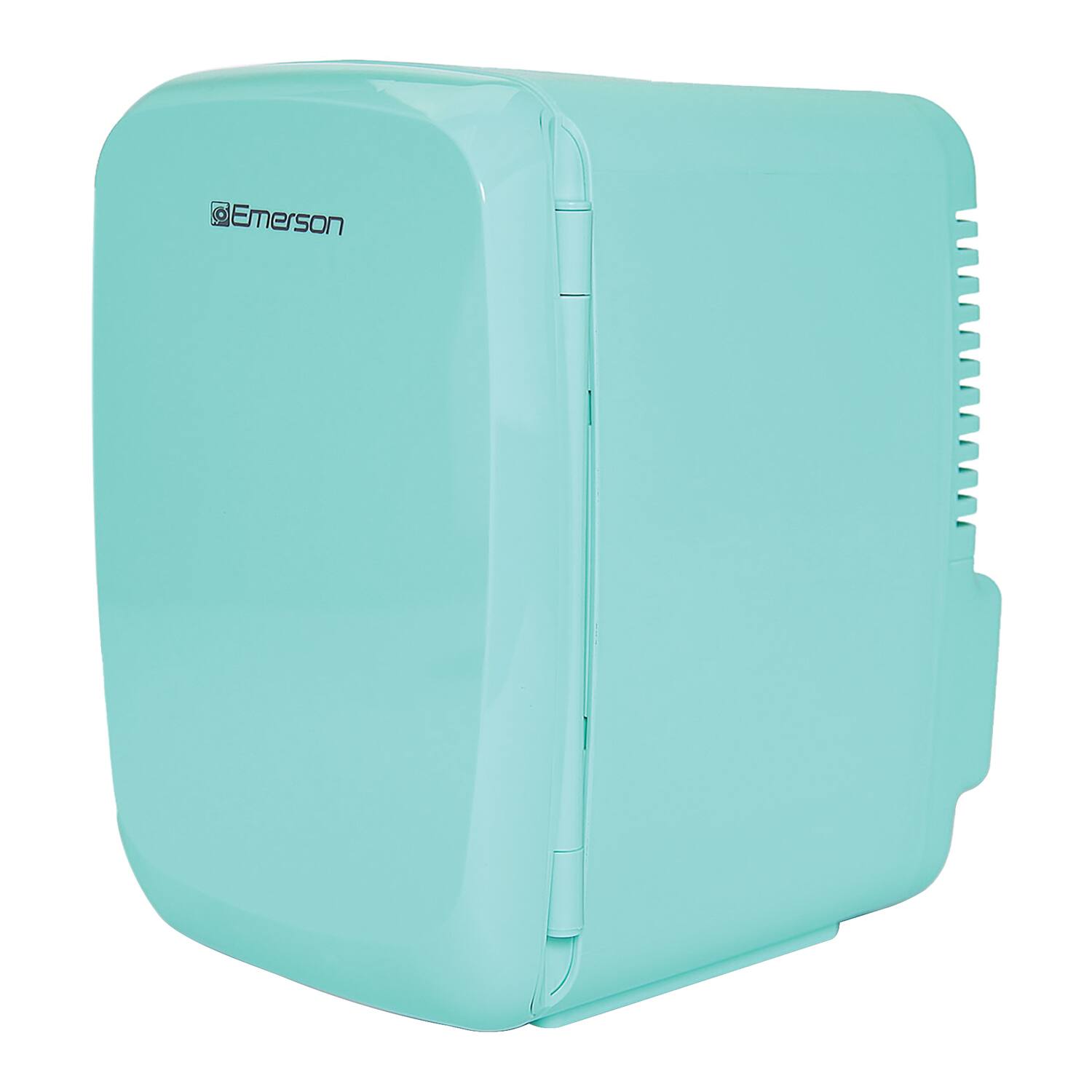 Alt View 1. Emerson - Emerson EFC-5000 Portable Mini Fridge Cooler for 6 Cans, Compact 4L Capacity - Turquoise.
