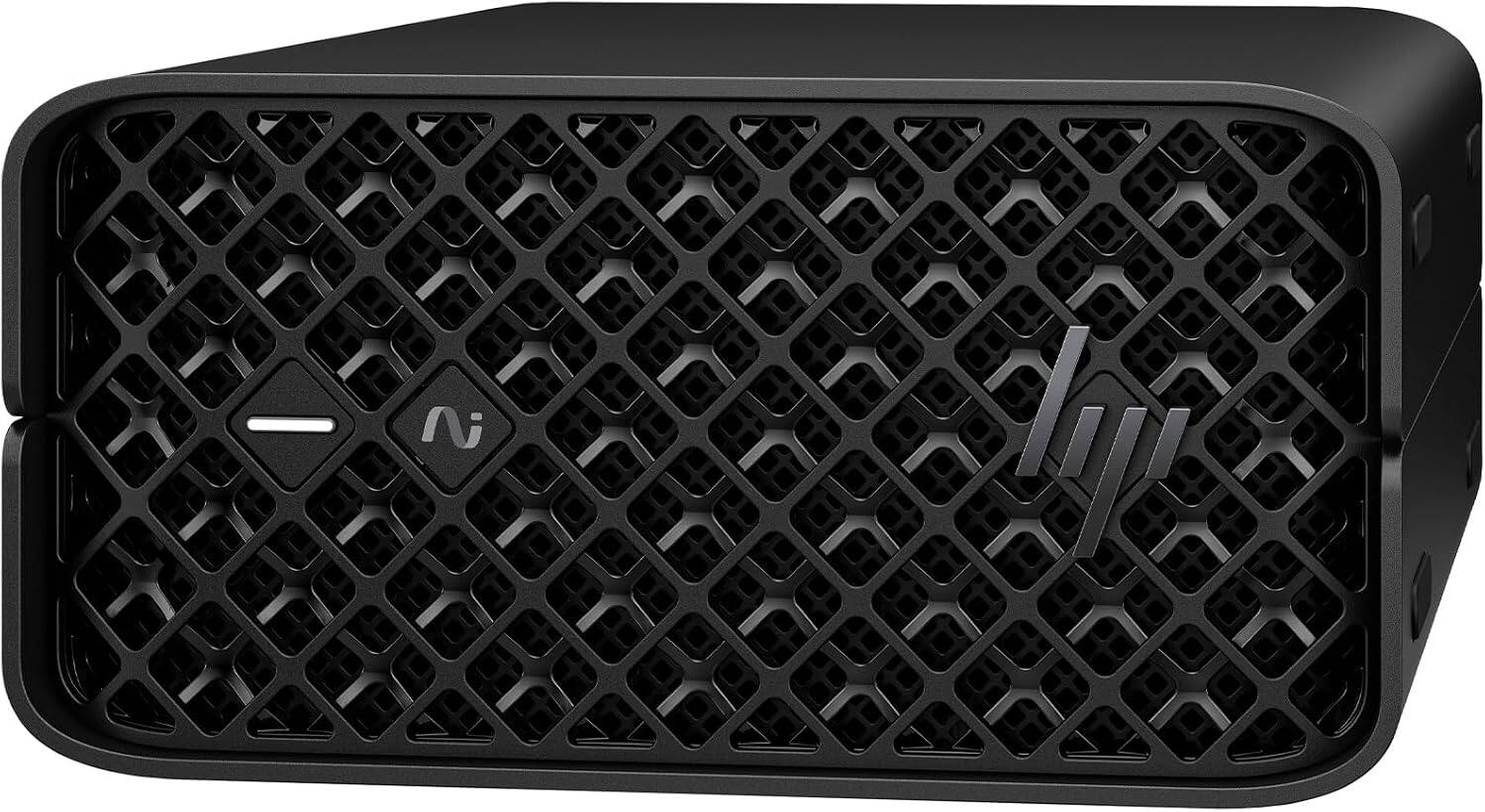 Alt View 8. HP - Z2 Mini G1a Workstation - AMD Ryzen AI MAX PRO 380 - AMD Radeon 8040S - 32GB RAM - 2TB SSD - Keyboard - Mouse - Win11Pro - Black.