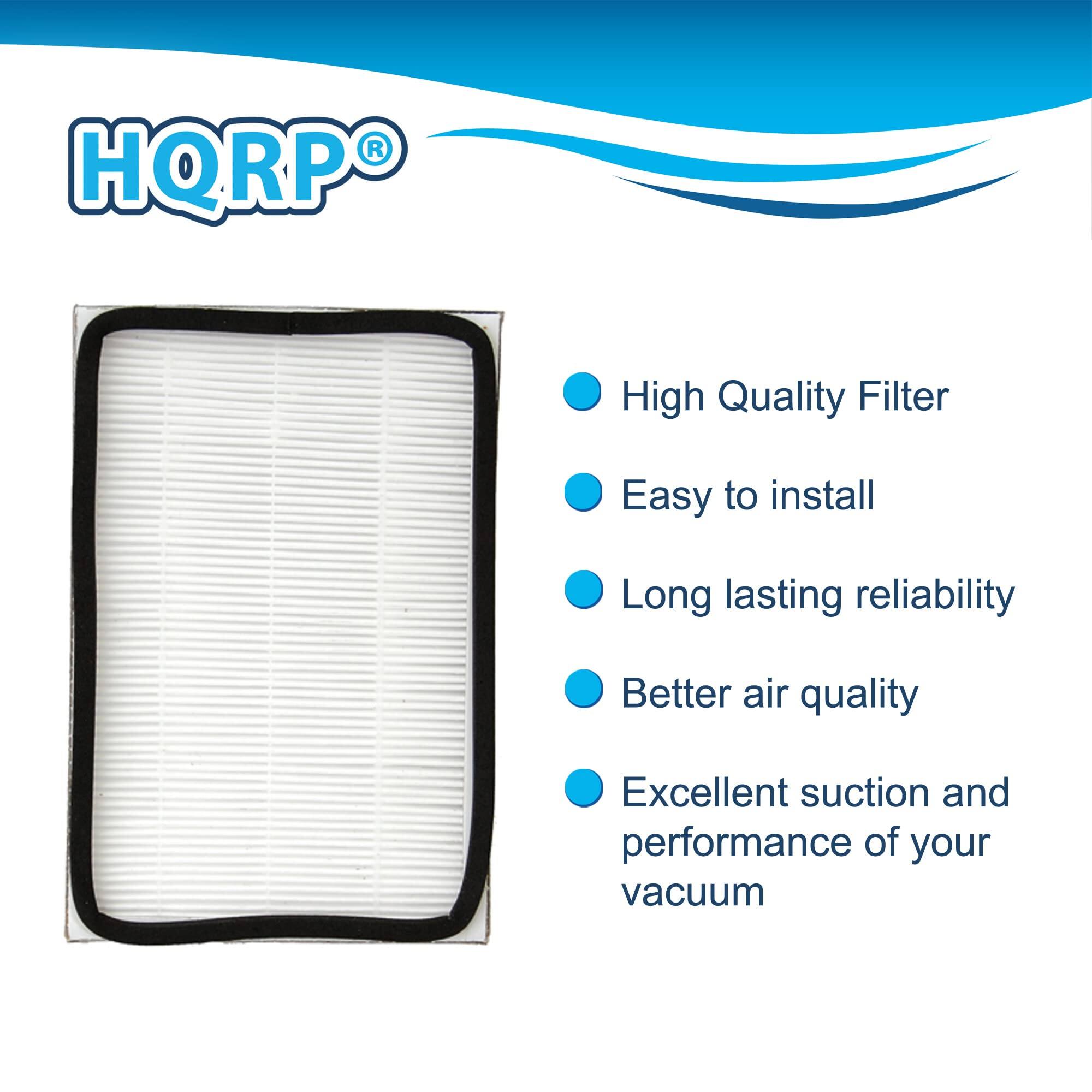 HQRP®

- High Quality Filter
- Easy to install
- Long lasting reliability
- Better air quality
- Excellent suction and performance of your vacuum
