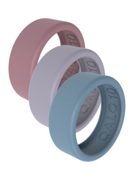 QALO - Unisex QRNT SLIM 3pk Covers Size 06 - Dusty Dream