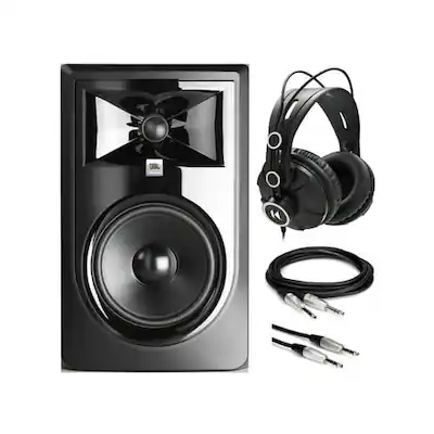 JBL 305P MKII Powered 5 Inch 2 Way Monitor with Isolation Pads JBL 305P MKII Powered 5 Inch 2 Way Monitor with Isolation Pads