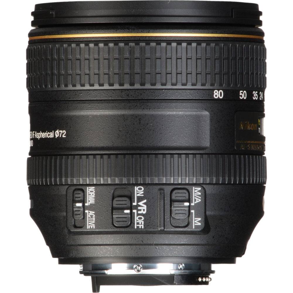 80 50 35 24  
Aspherical  
72  
Nikon  
VR  
NORMAL ACTIVE  
ON/OFF  
M/A  
M
