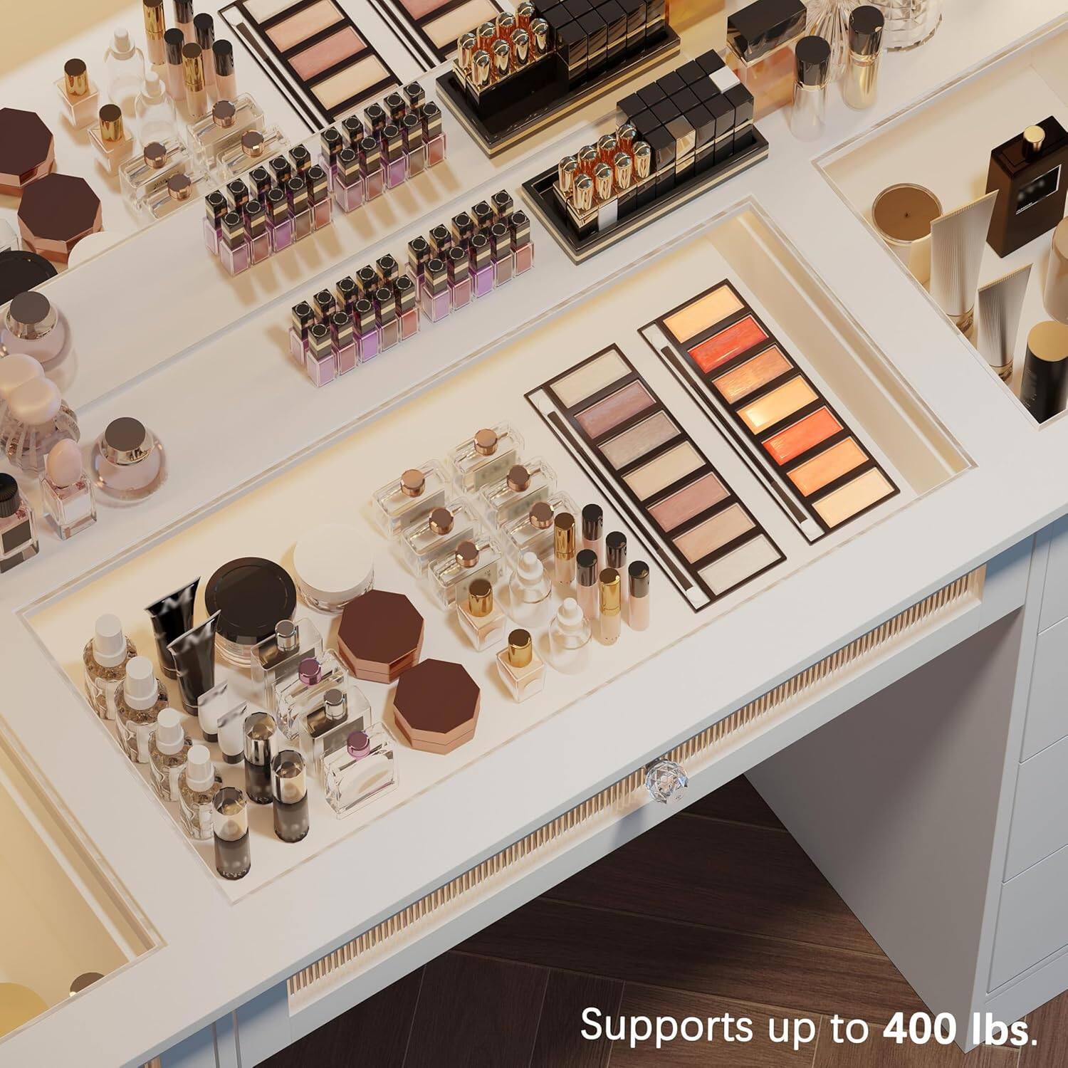 Supports up to 400 lbs.