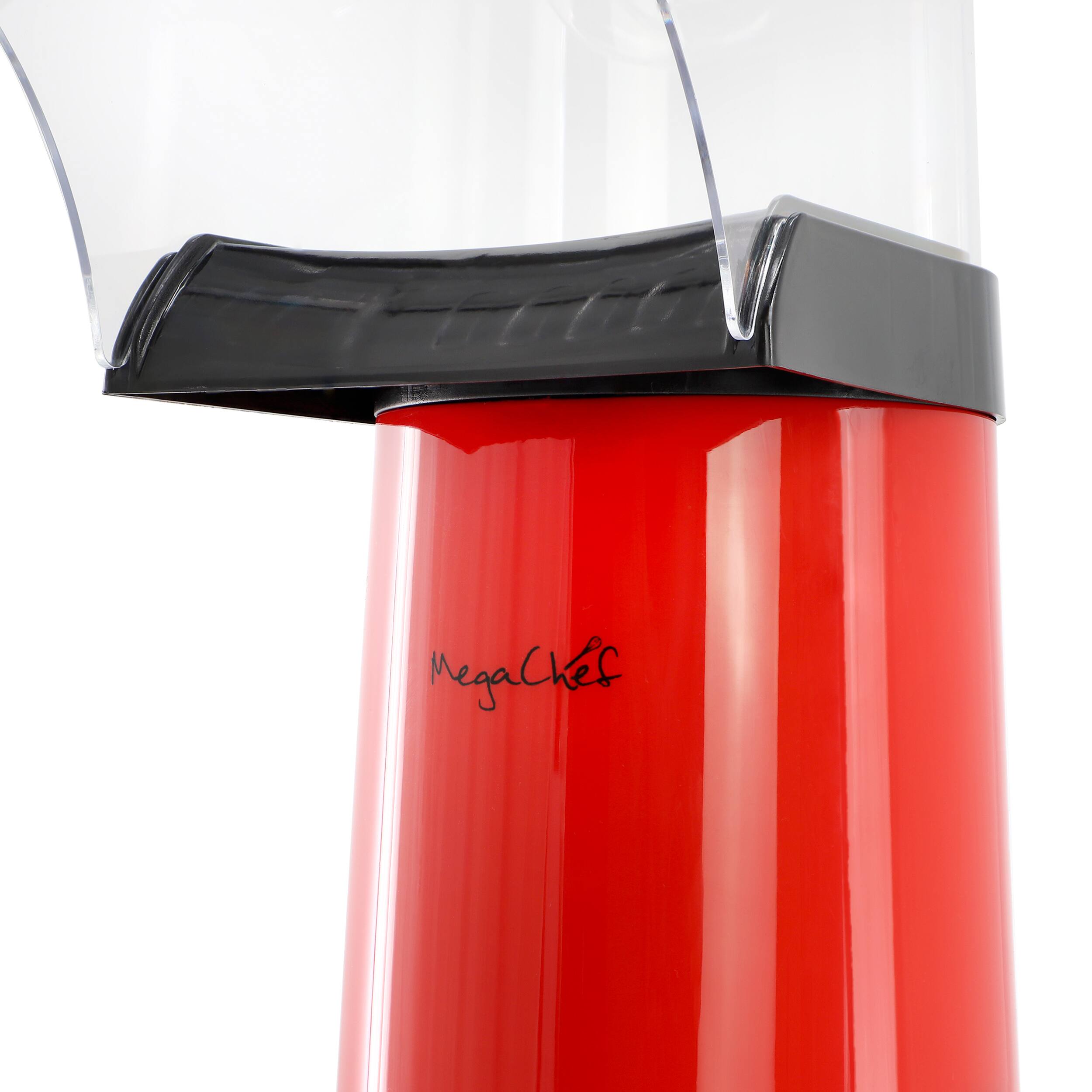 Alt View 3. MegaChef - MegaChef Hot Air Popcorn Maker/Popper in Red - Red.